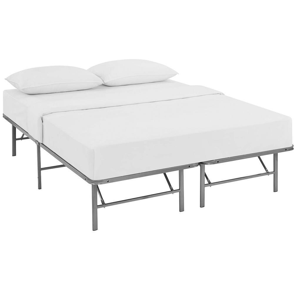 Modway Horizon Queen Stainless Steel Bed Frame | Beds | 