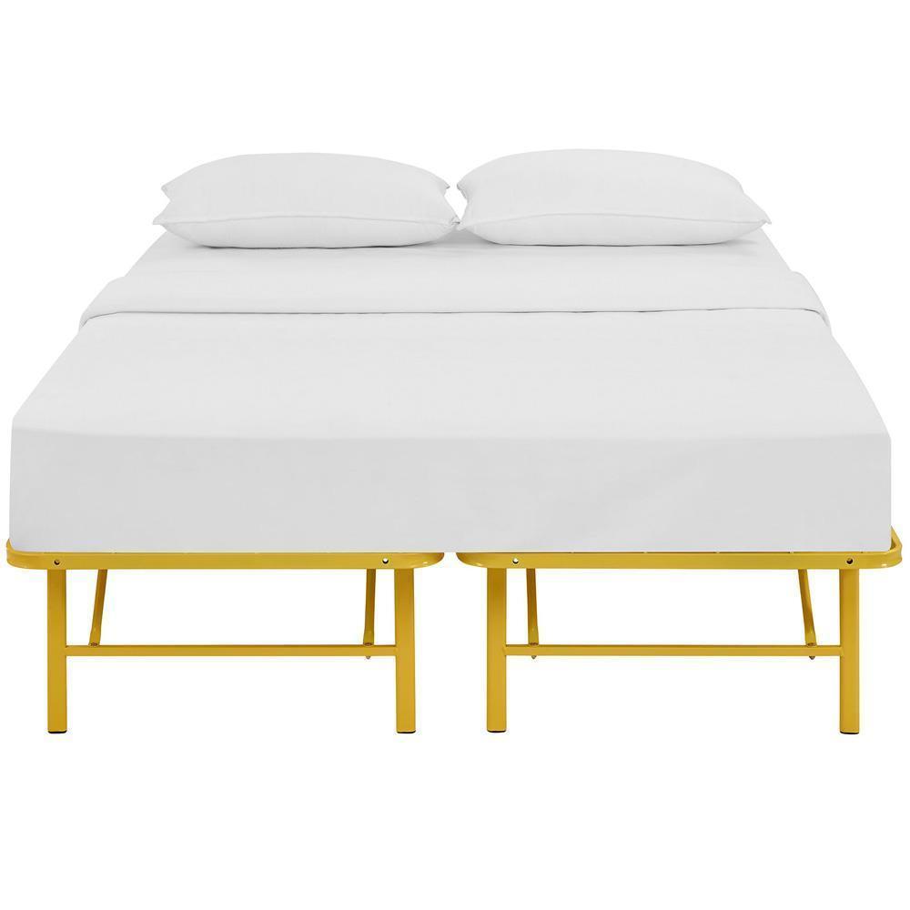 Modway Horizon Queen Stainless Steel Bed Frame | Beds | 