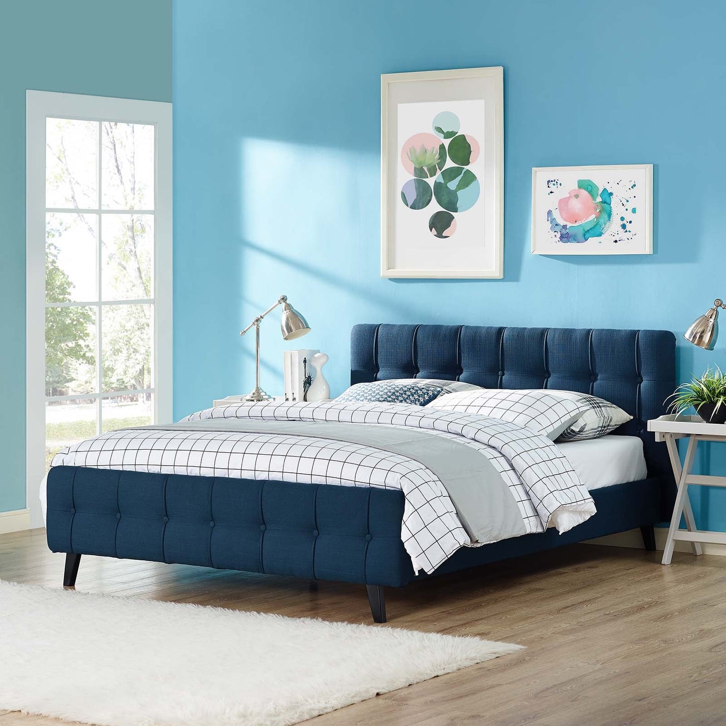 Ophelia Queen Fabric Bed By Modway - MOD-5465 | Beds | Modishstore