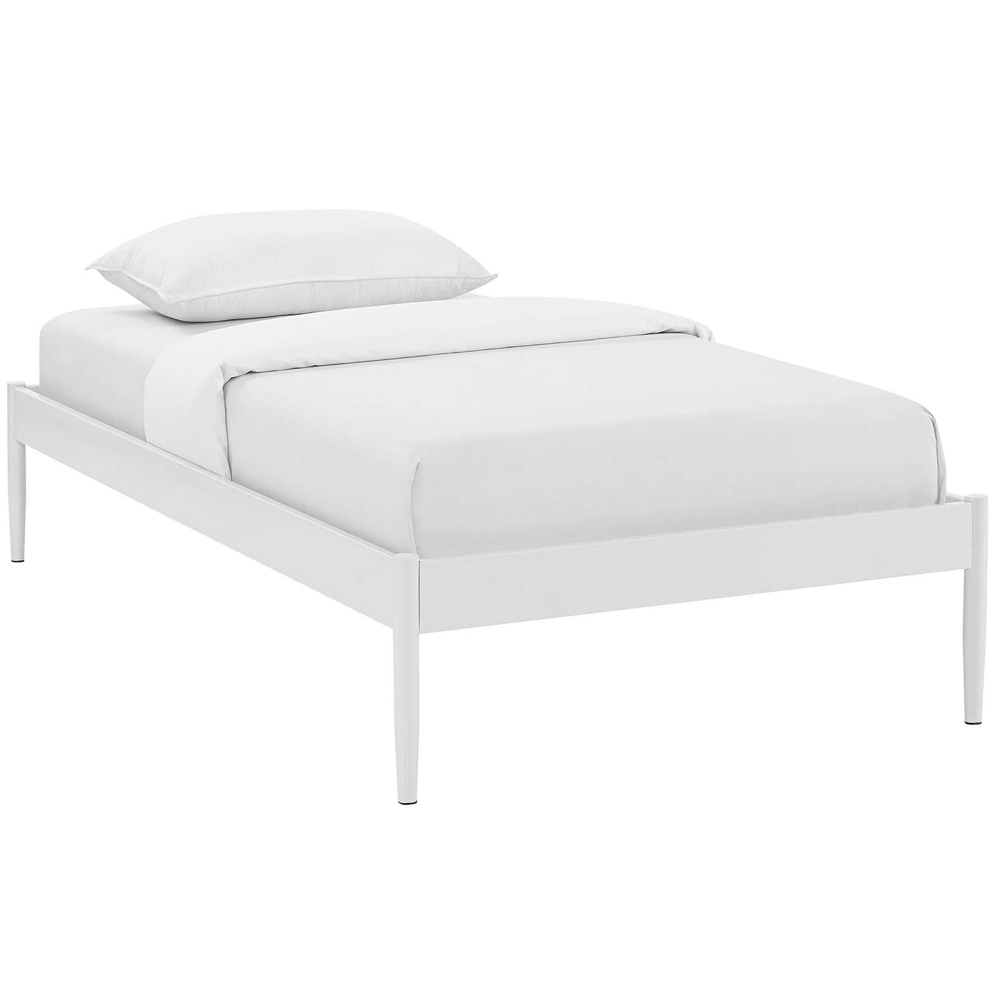 Modway Elsie Twin Bed Frame - White | Beds | 