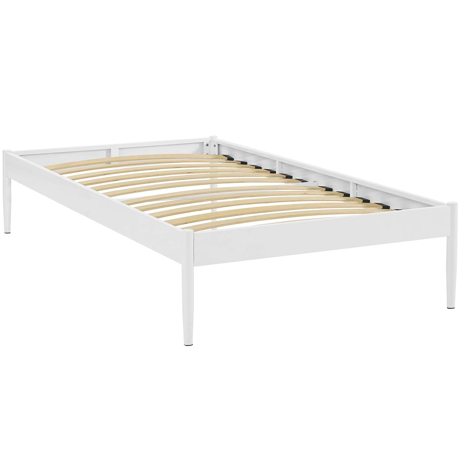 Modway Elsie Twin Bed Frame - White | Beds | 