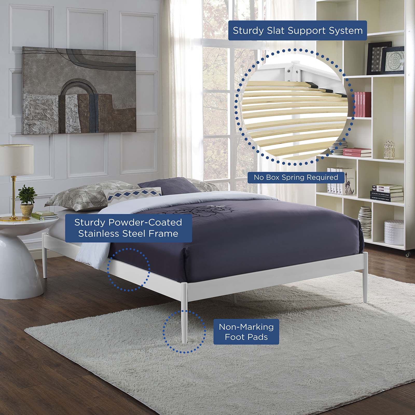 Modway Elsie Full Bed Frame | Beds | 