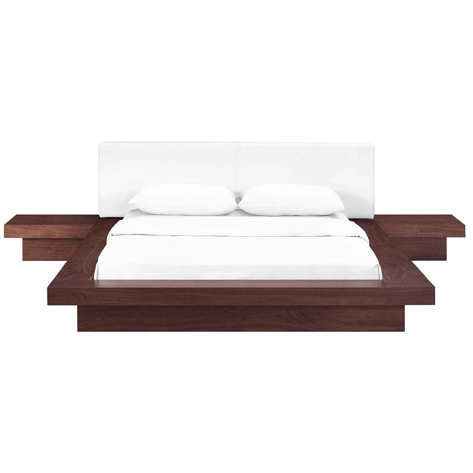 Modway Freja 3 Piece Queen Vinyl Bedroom Set | Bedroom Sets | 