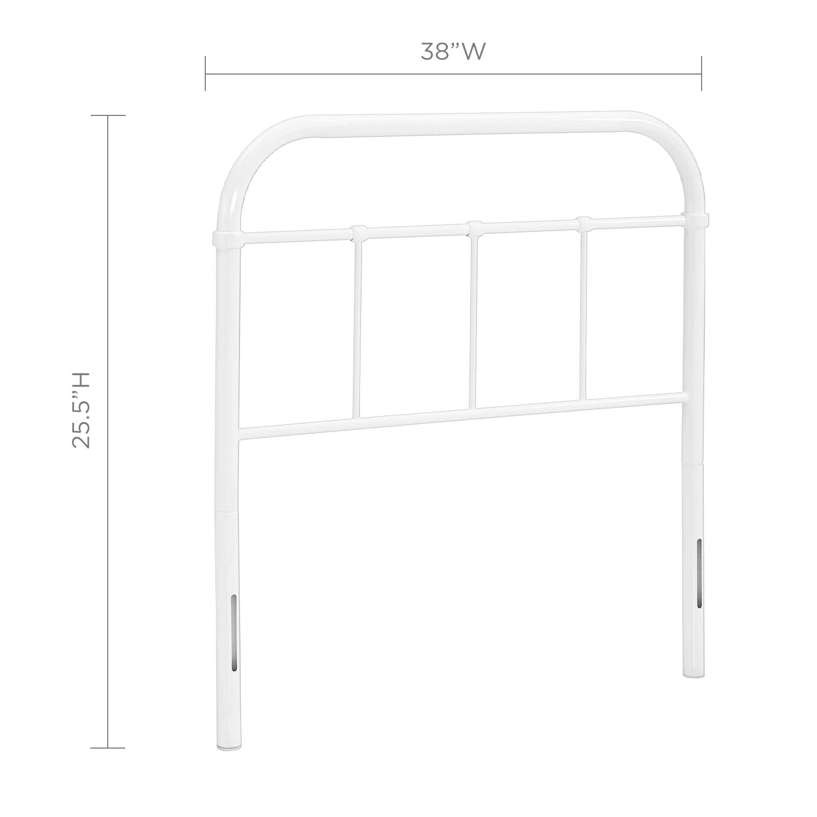Modway Serena Twin Steel Headboard | Kids Collection | Modishstore-5
