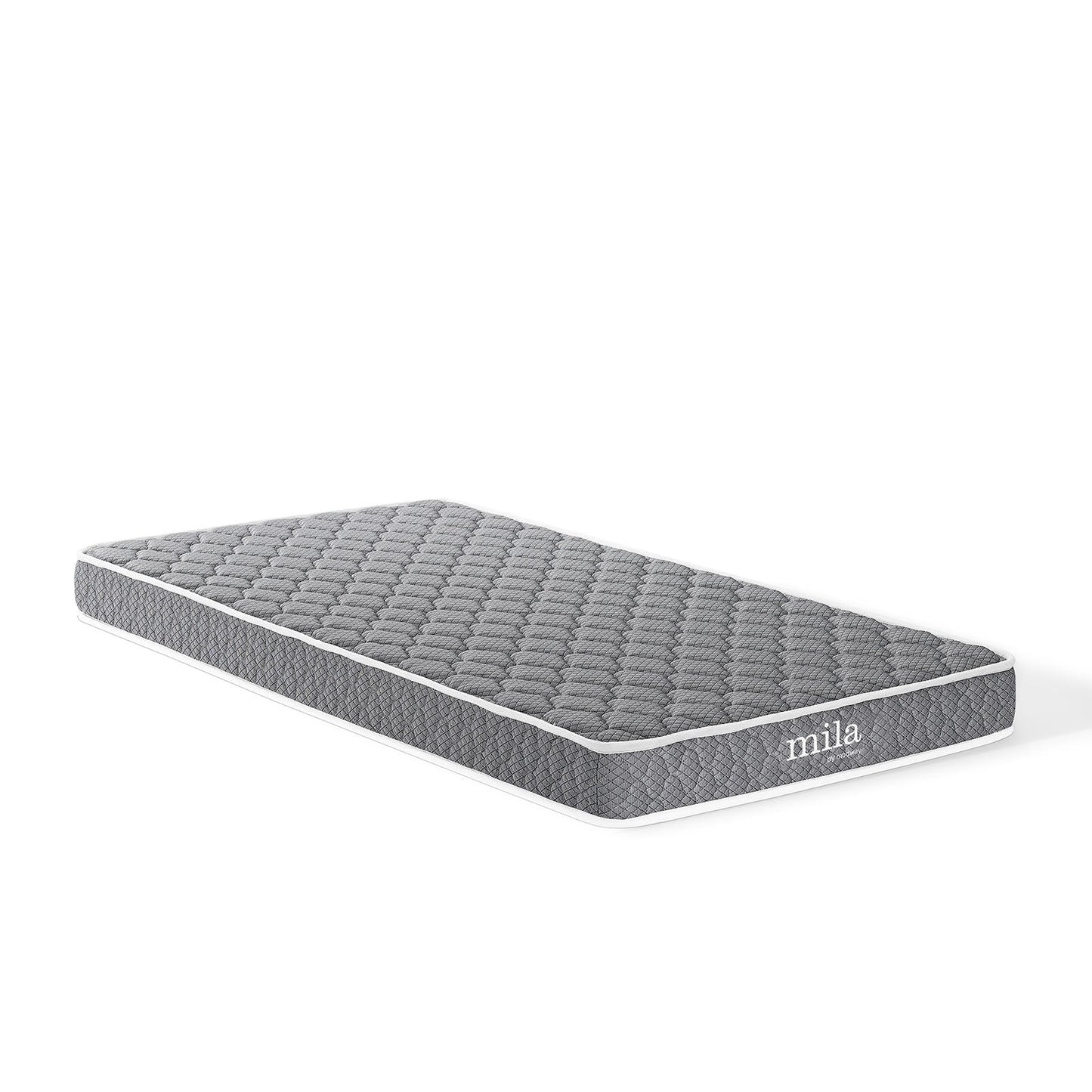 Modway Emma 6" Twin Mattress - White | Mattresses | 