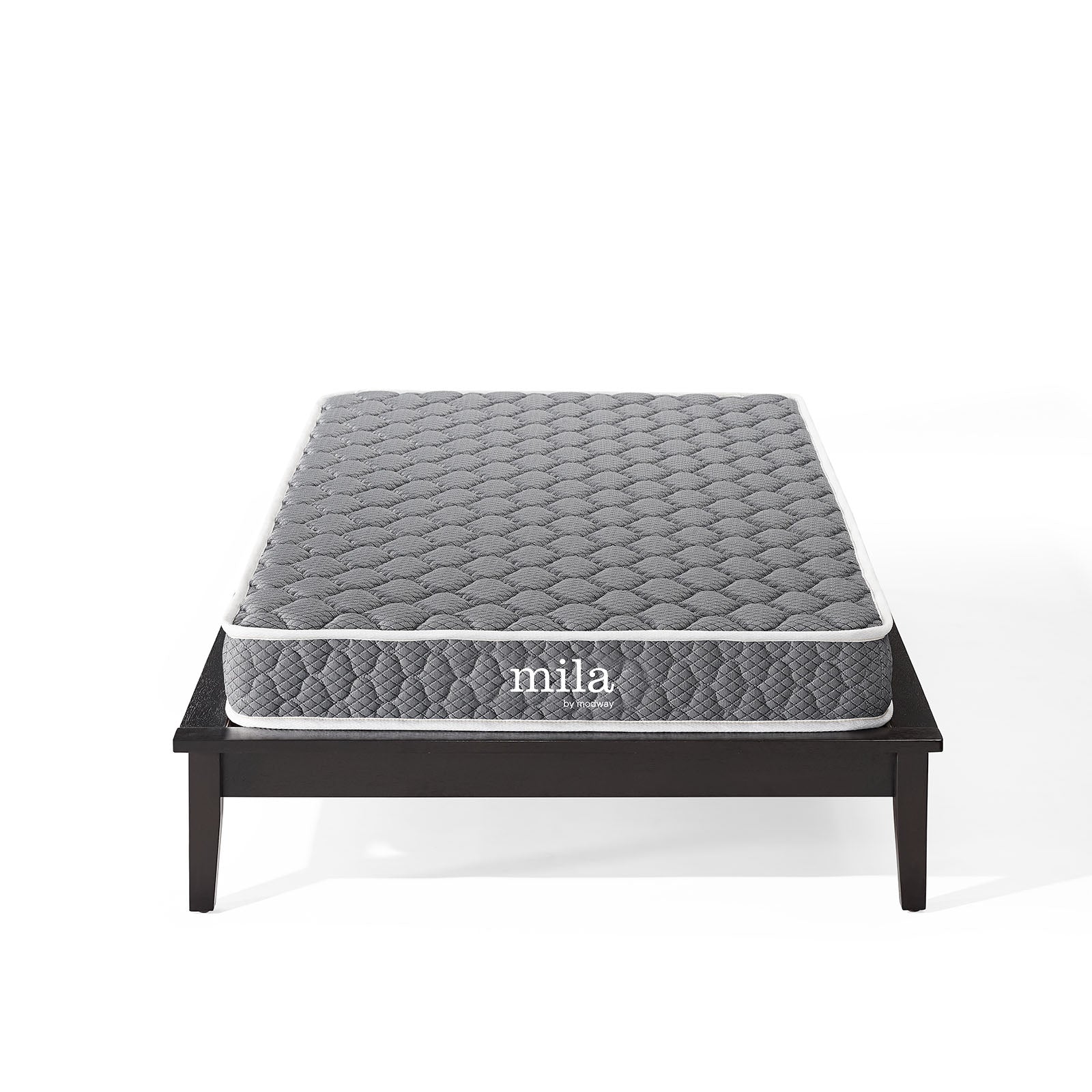 Modway Emma 6" Twin Mattress - White | Mattresses | 