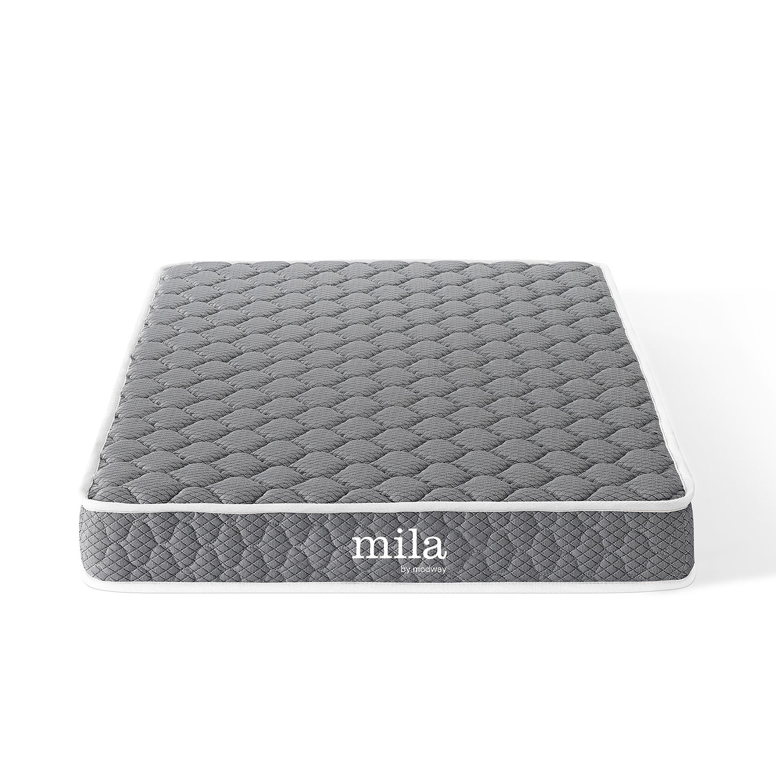 Modway Emma 6" Twin Mattress - White | Mattresses | 