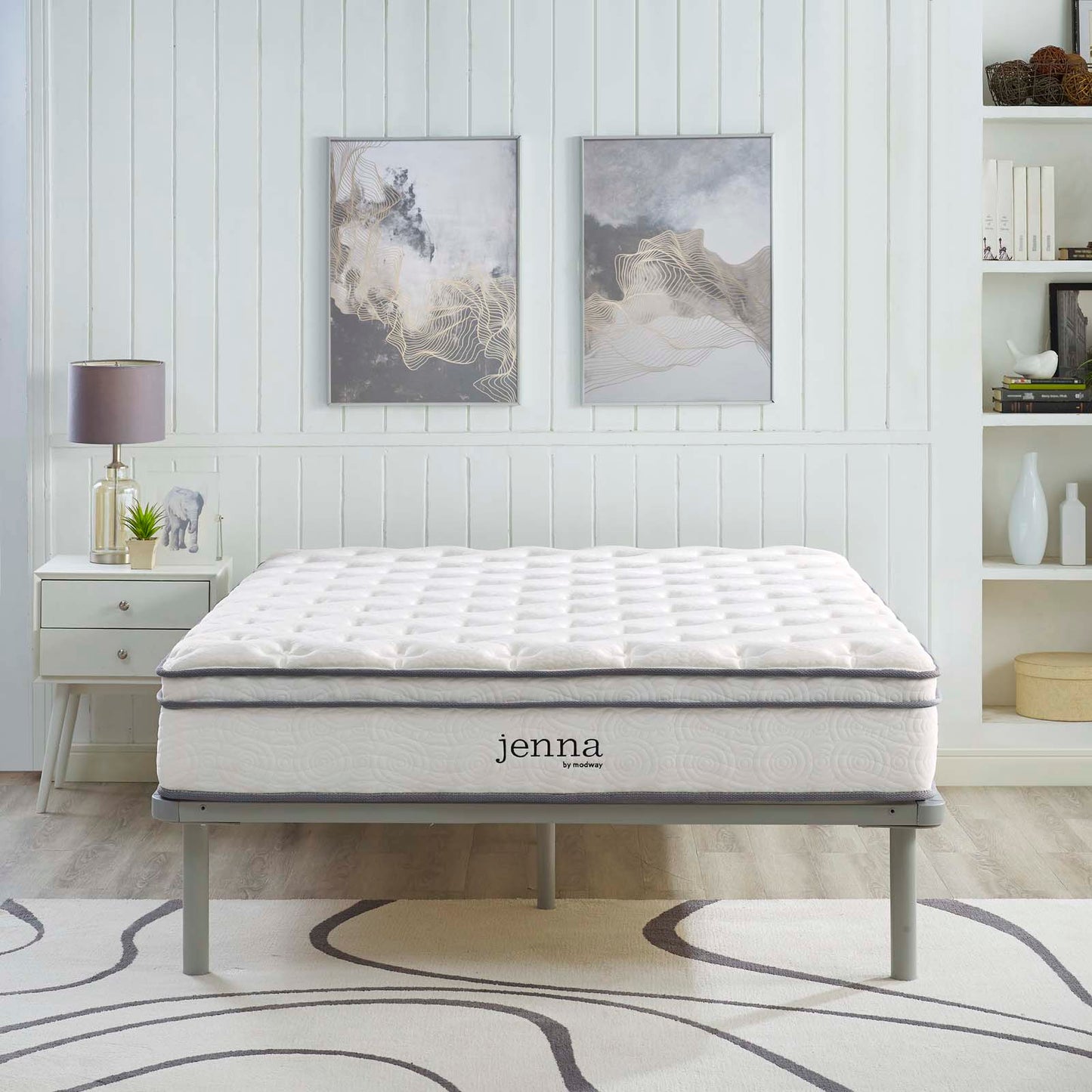 Modway Jenna 10" Full Innerspring Mattress | Mattresses