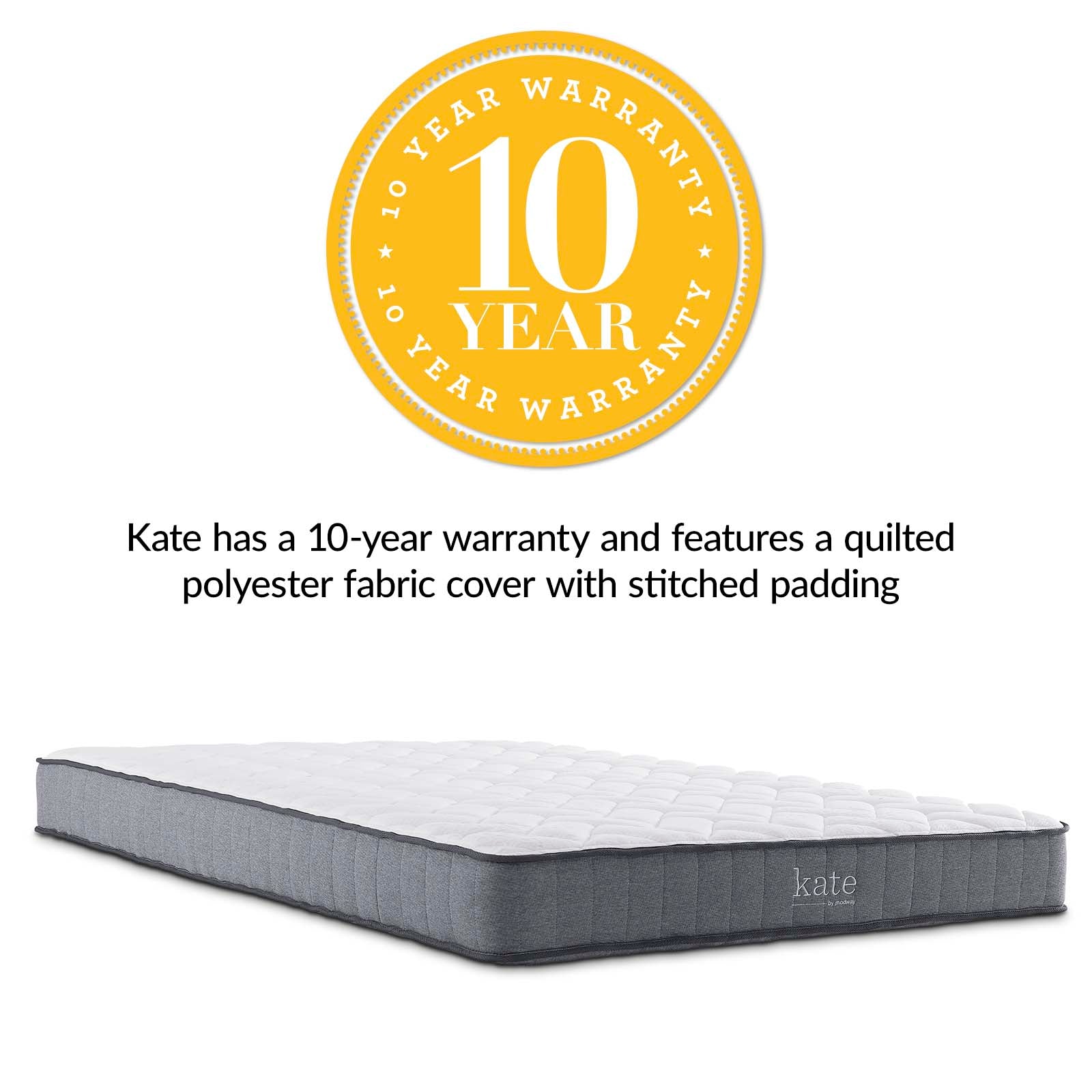 Modway Kate 8" Full Mattress | Mattresses | Modishstore-6