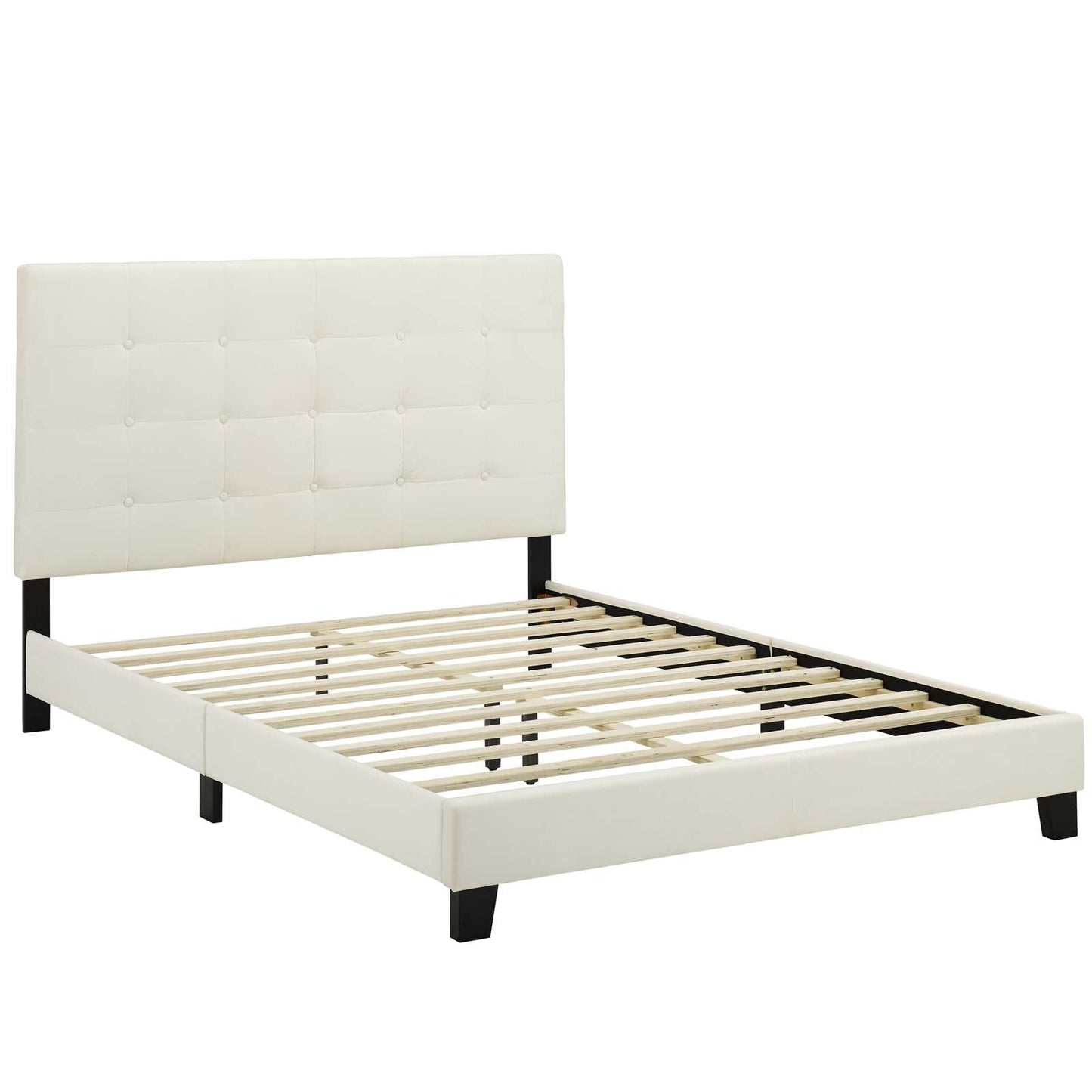 Modway Melanie Twin Tufted Button Upholstered Performance Velvet Platform Bed | Beds | Modishstore-20