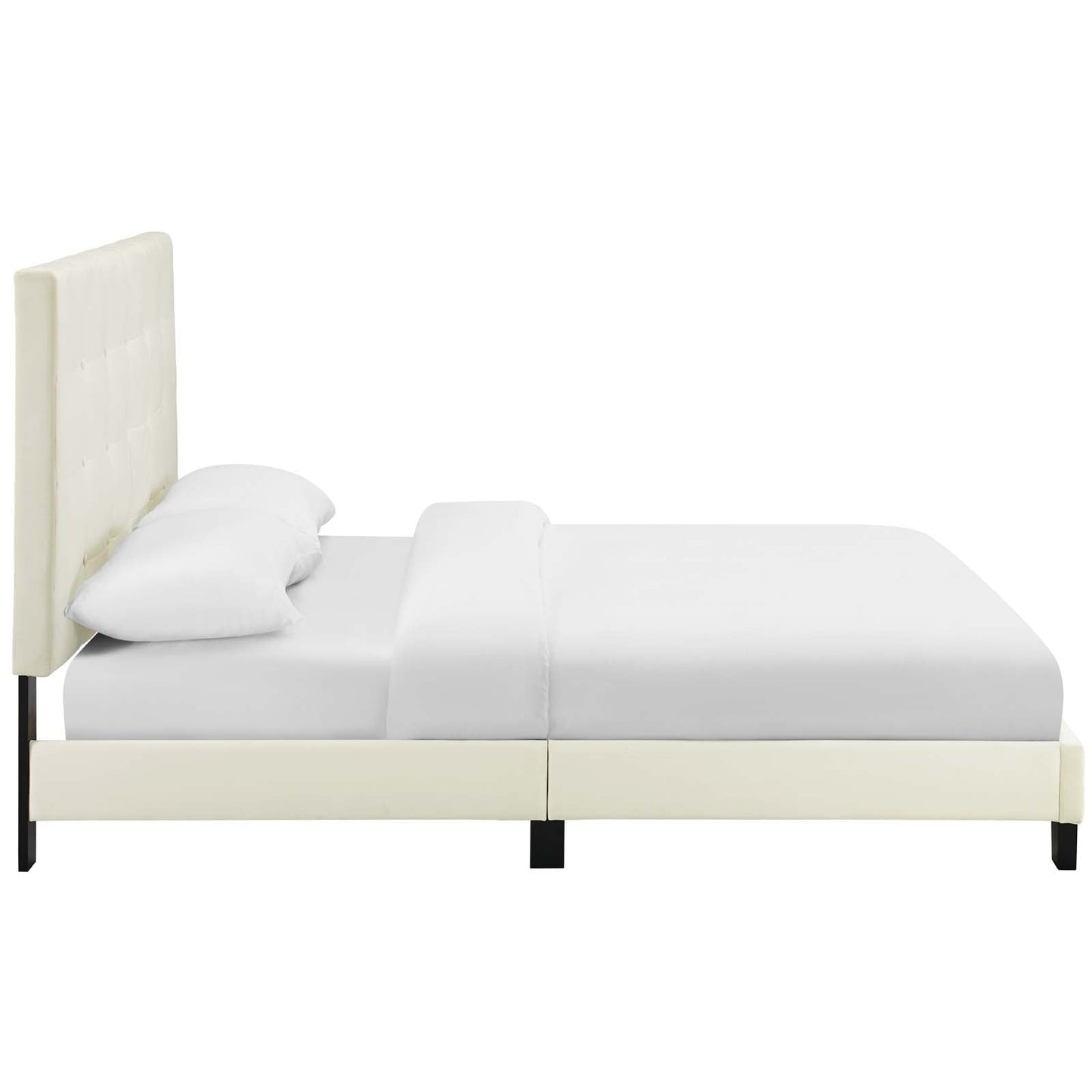 Modway Melanie Twin Tufted Button Upholstered Performance Velvet Platform Bed | Beds | Modishstore-19