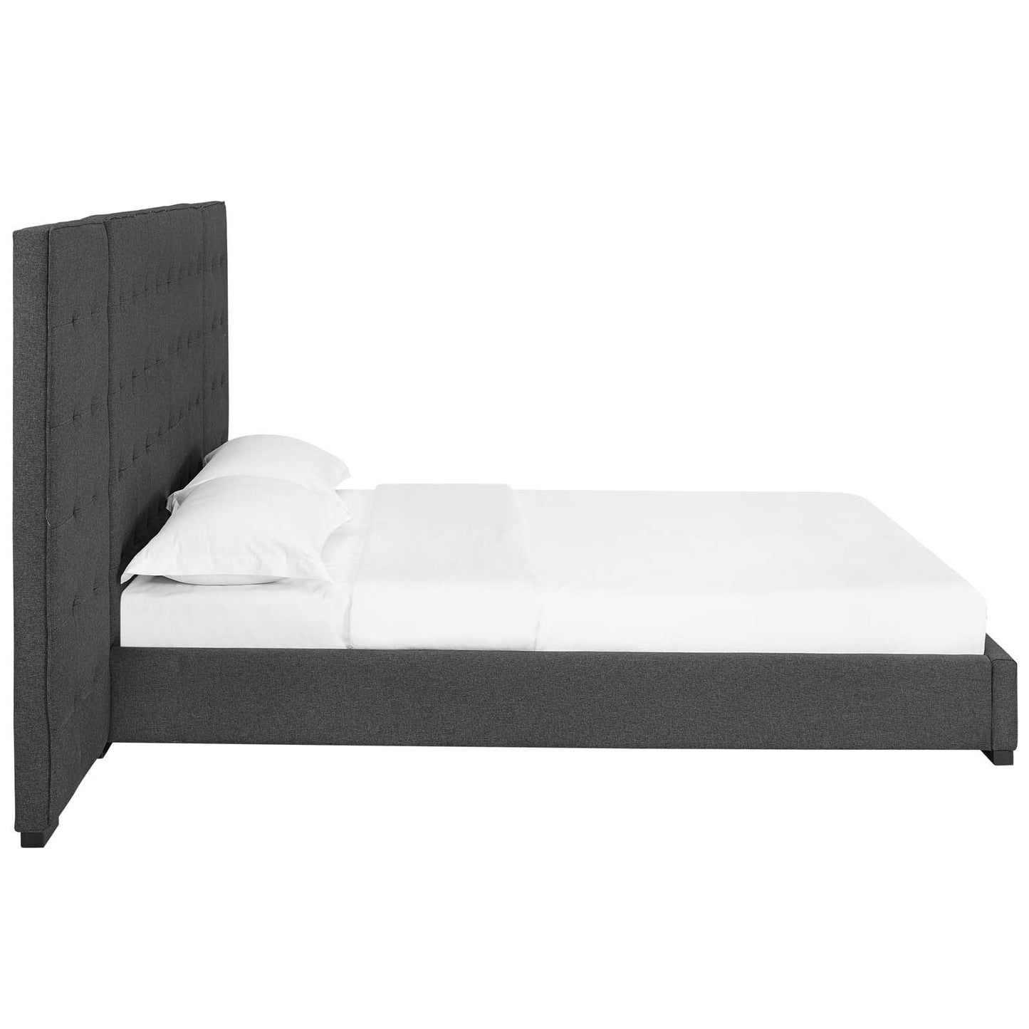 Modway Sierra Queen Upholstered Fabric Platform Bed | Beds | Modishstore-16