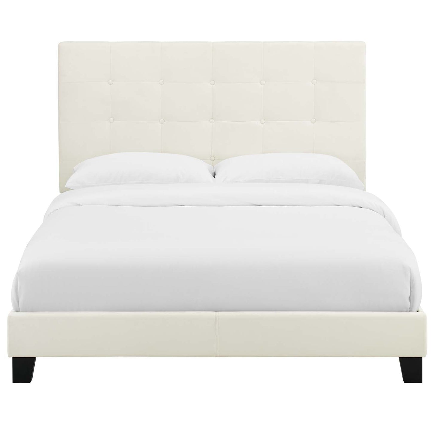 Modway Melanie Full Tufted Button Upholstered Performance Velvet Platform Bed | Beds | Modishstore-17