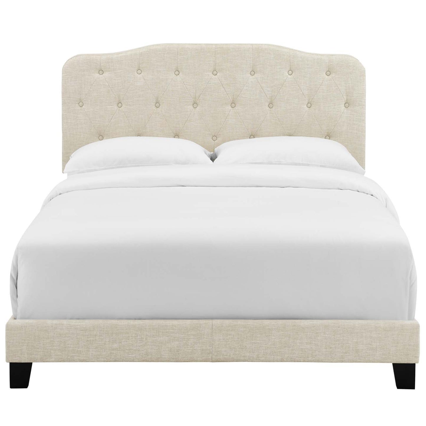 Modway Amelia Twin Upholstered Fabric Bed