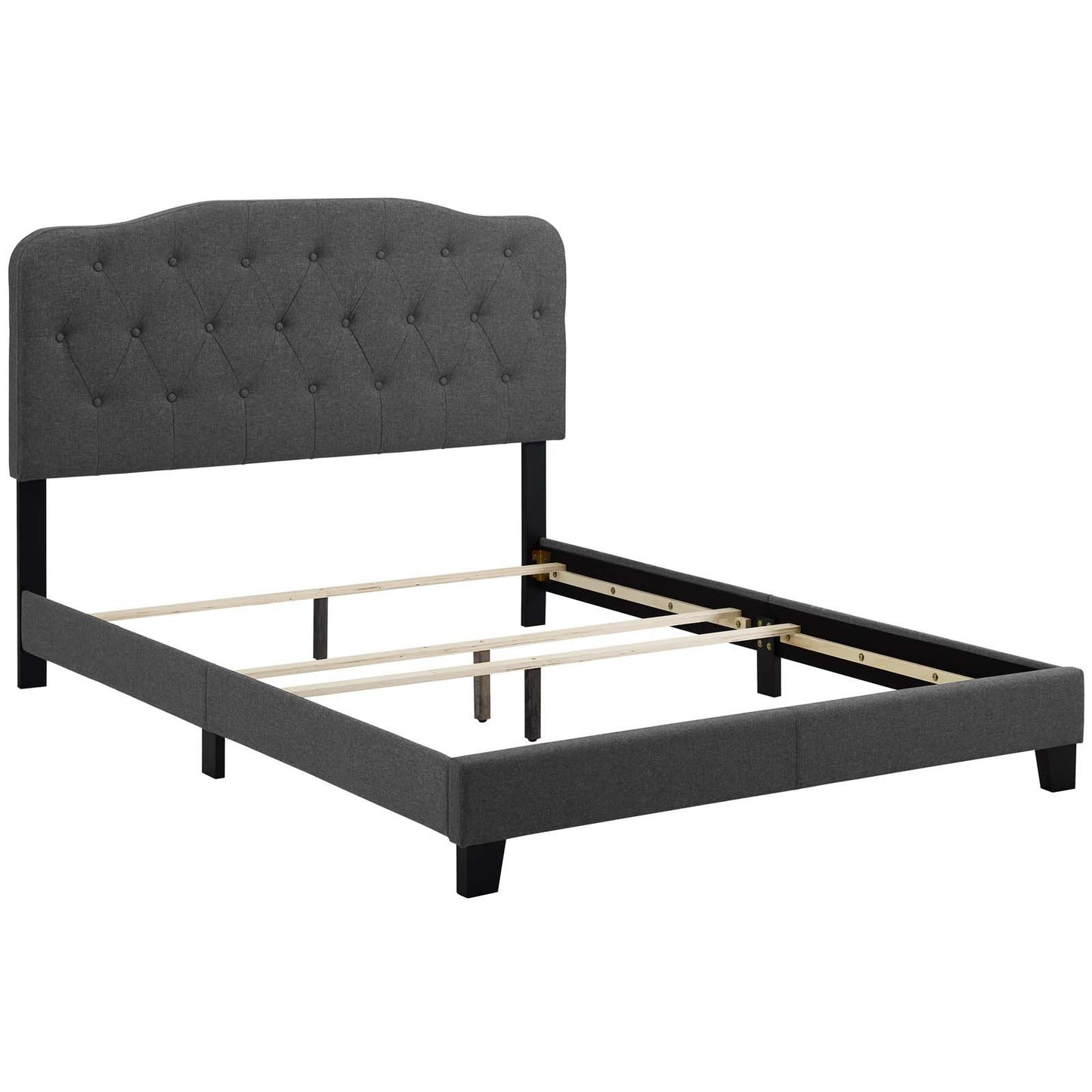 Modway Amelia Twin Upholstered Fabric Bed