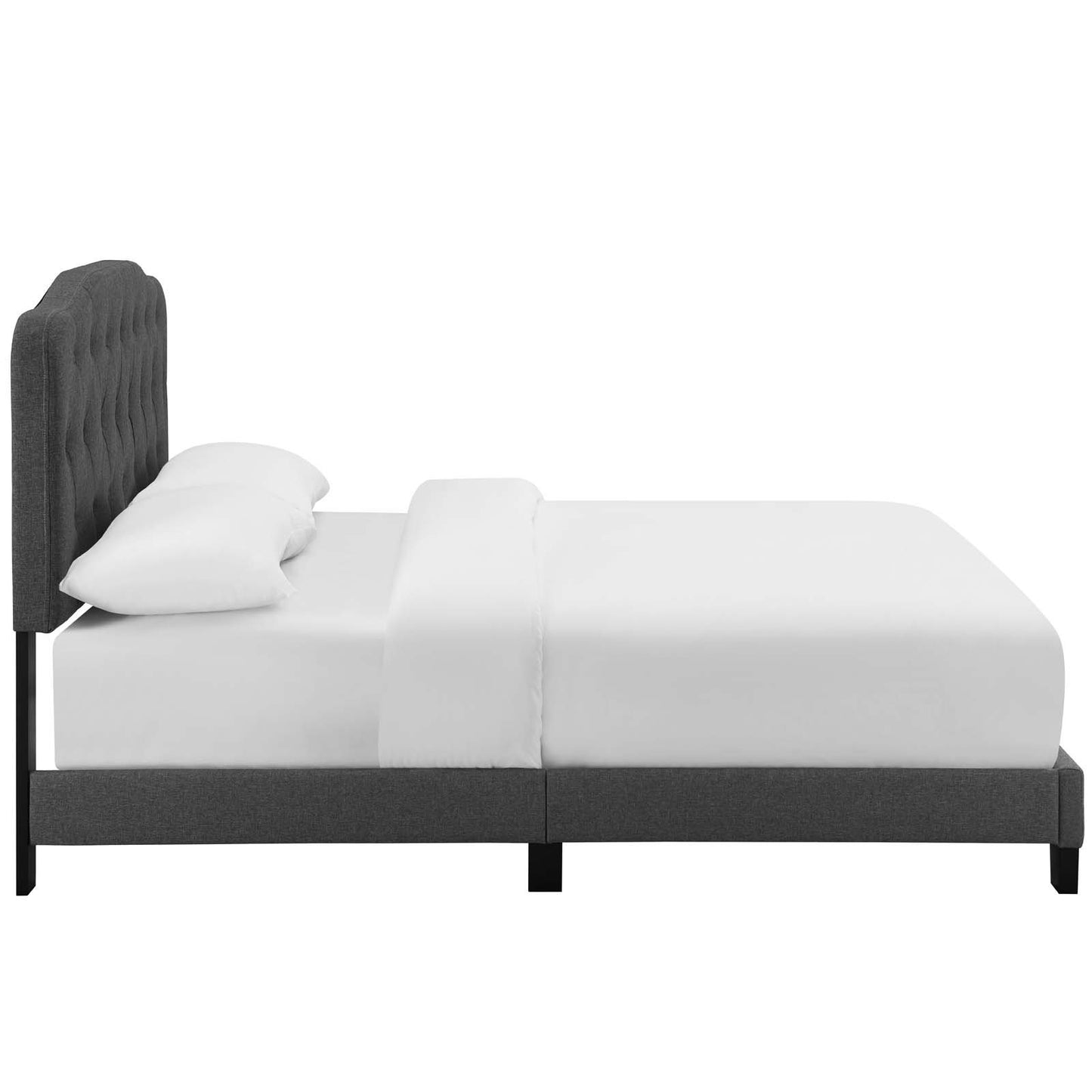 Modway Amelia King Upholstered Fabric Bed