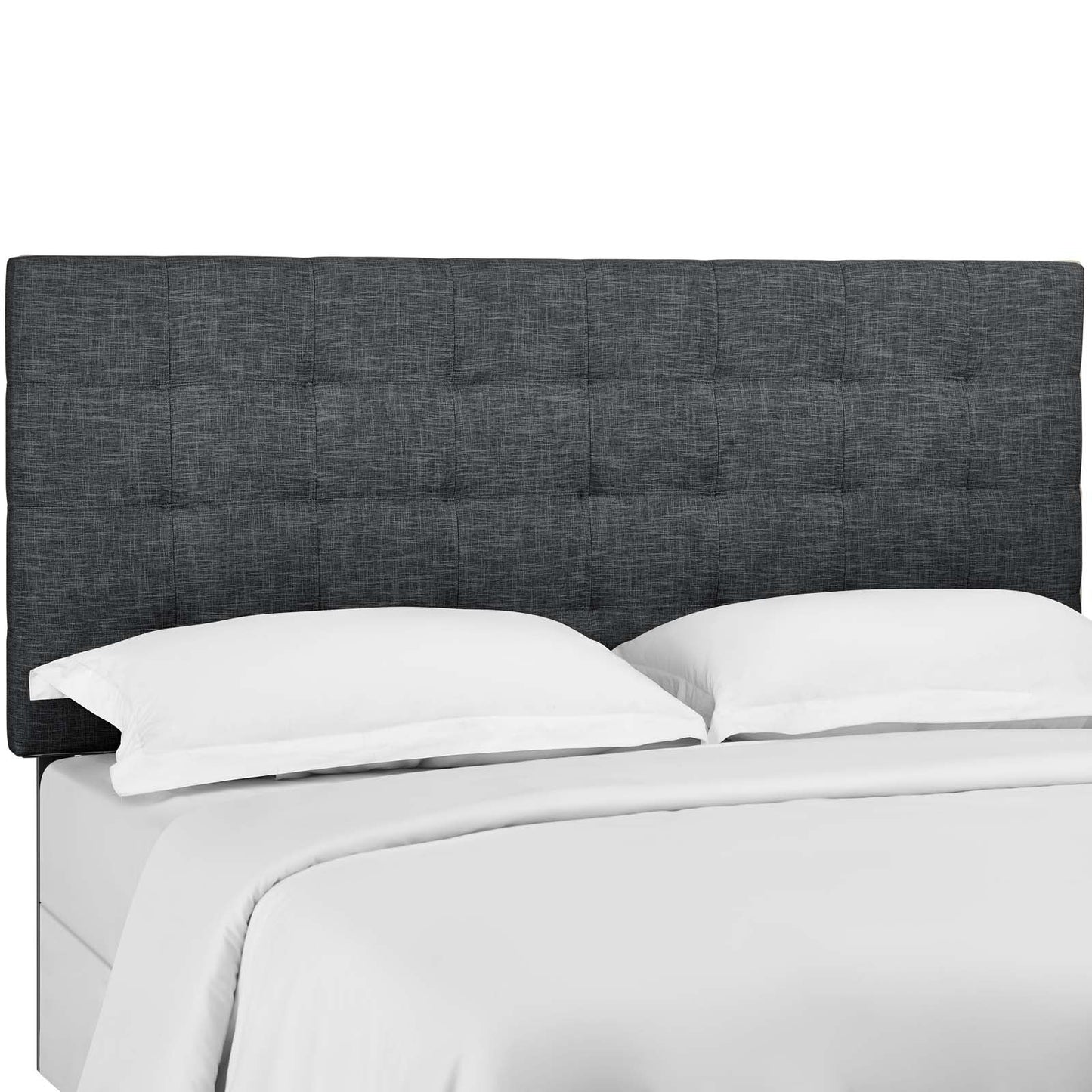 Modway Paisley Tufted Twin Upholstered Linen Fabric Headboard | Headboards | Modishstore-10