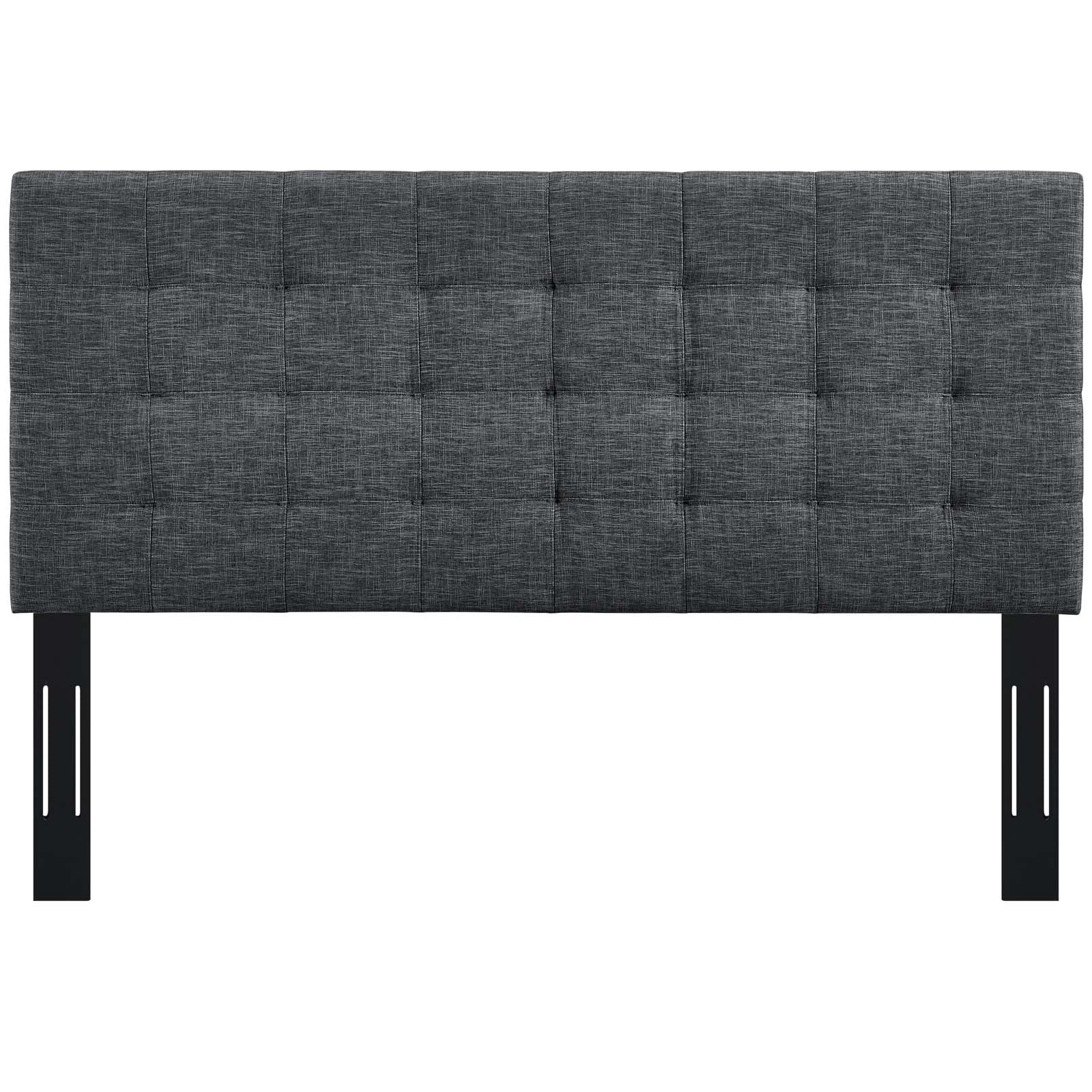 Modway Paisley Tufted Twin Upholstered Linen Fabric Headboard | Headboards | Modishstore-17