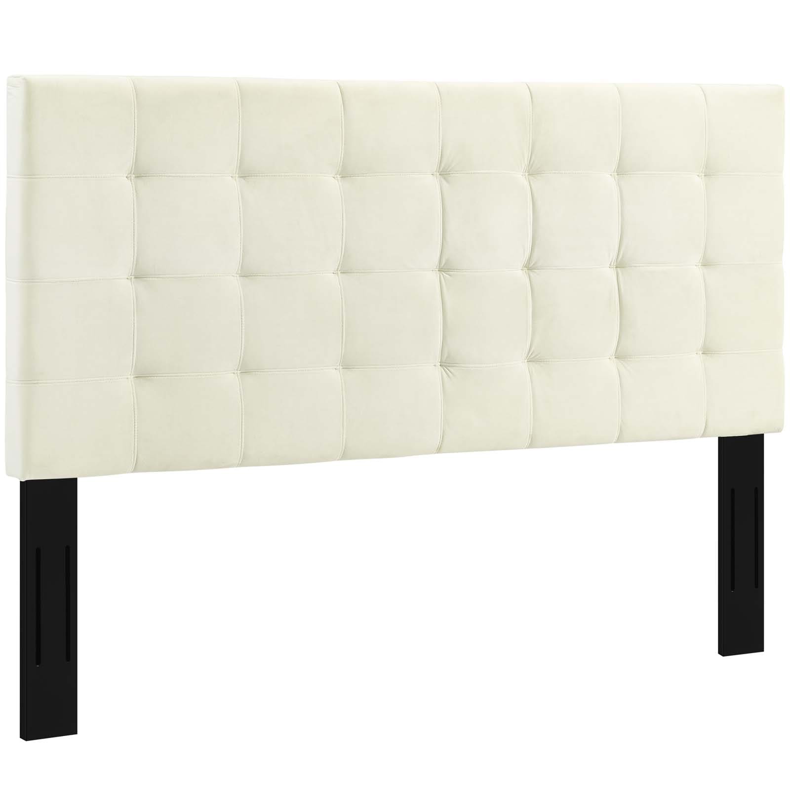 Modway Paisley Tufted Twin Upholstered Performance Velvet Headboard | Headboards | Modishstore-3