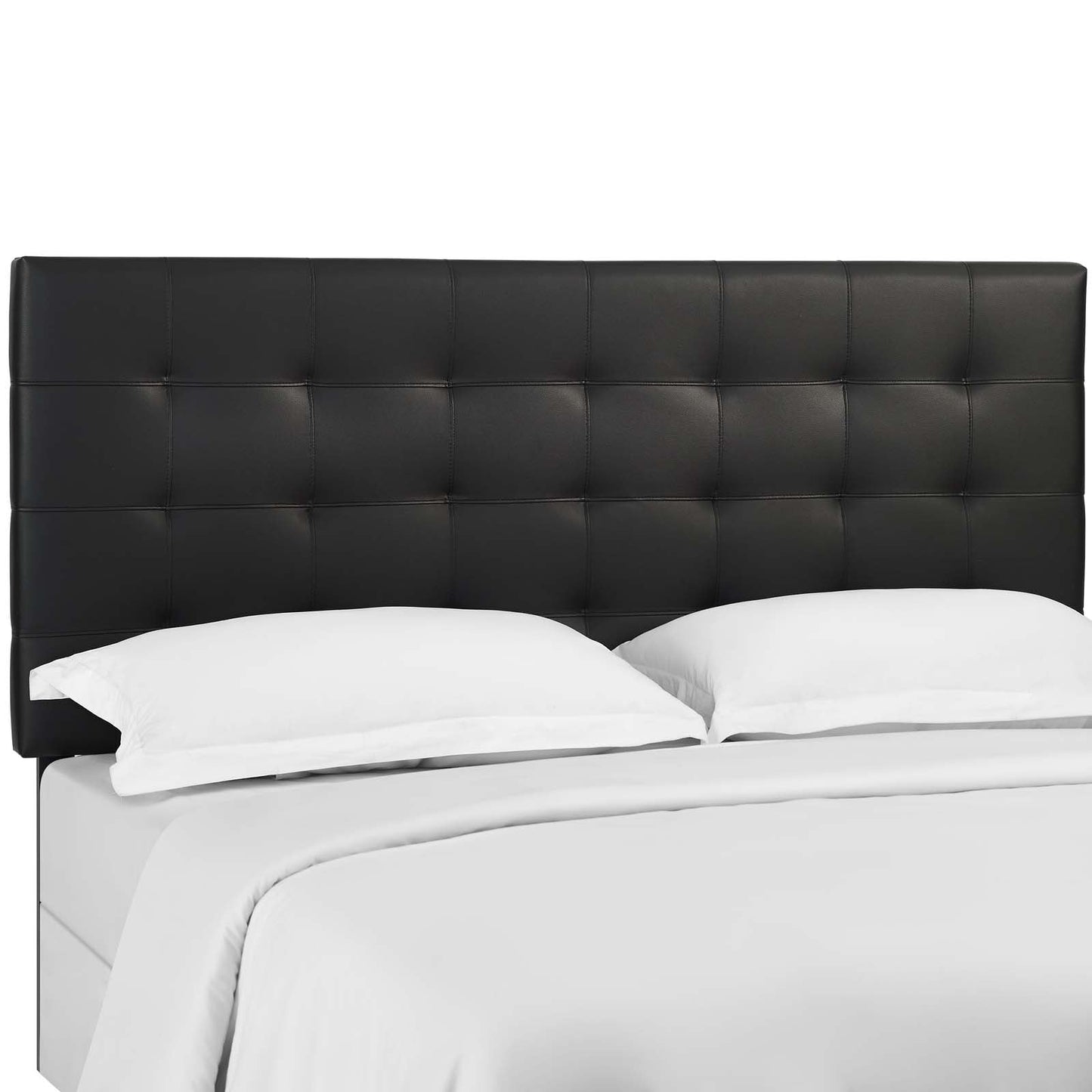 Modway Paisley Tufted Twin Upholstered Faux Leather Headboard | Headboards | Modishstore-2