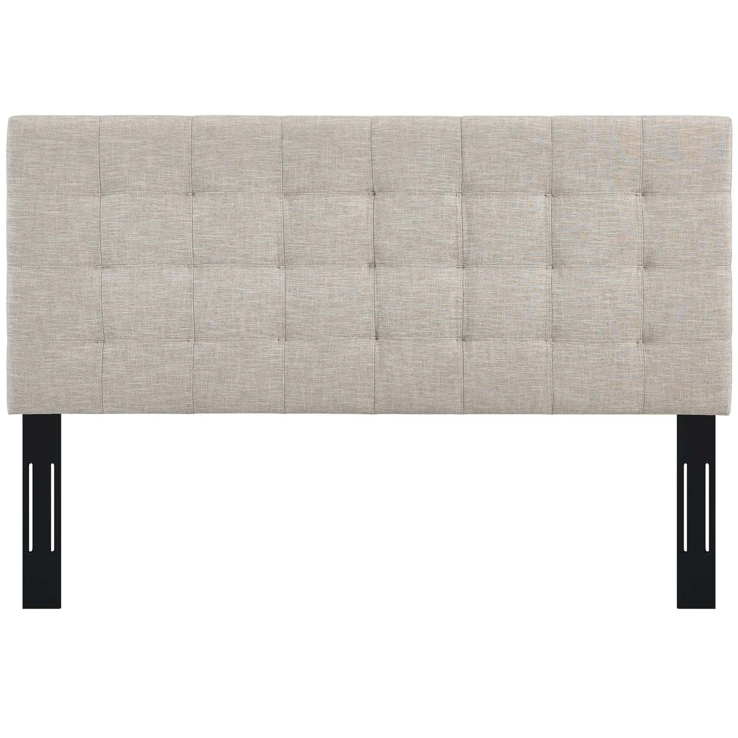 Modway Paisley Tufted Full / Queen Upholstered Linen Fabric Headboard