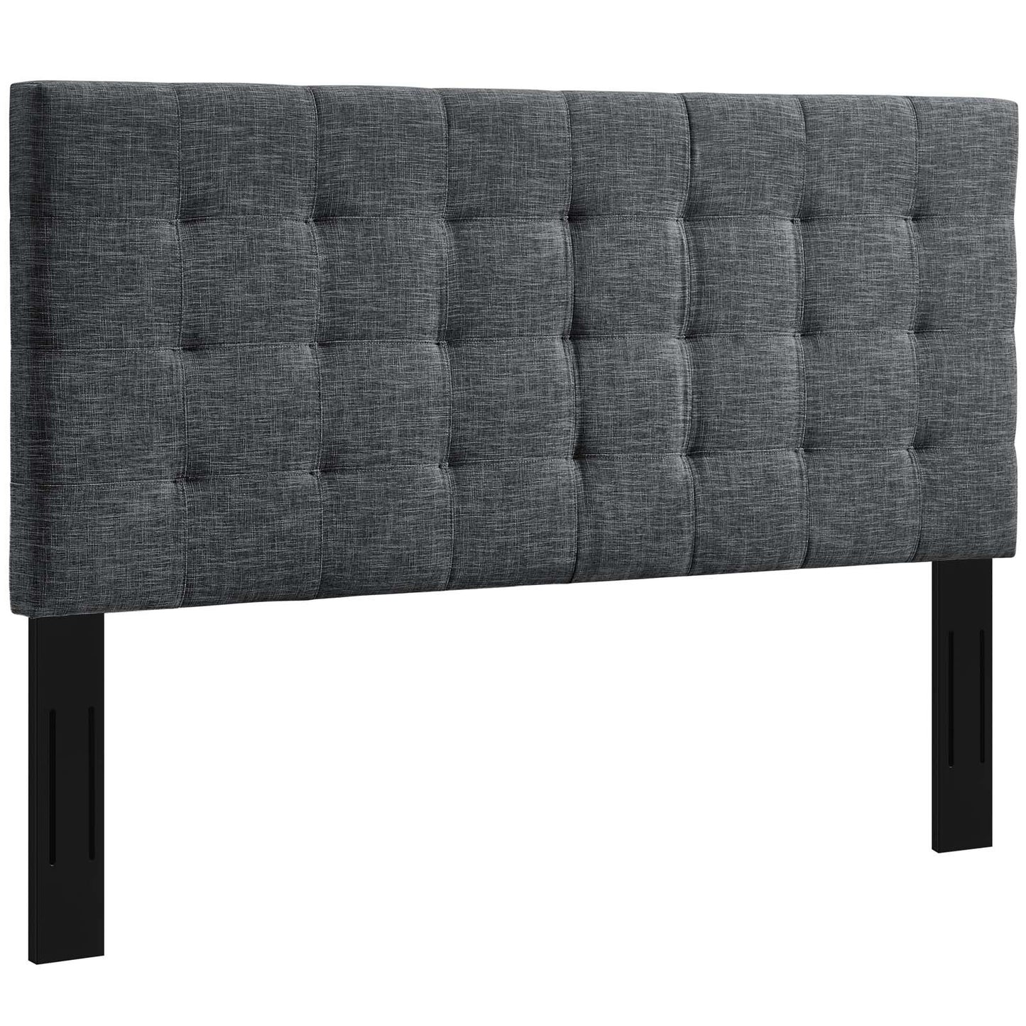 Modway Paisley Tufted Full / Queen Upholstered Linen Fabric Headboard