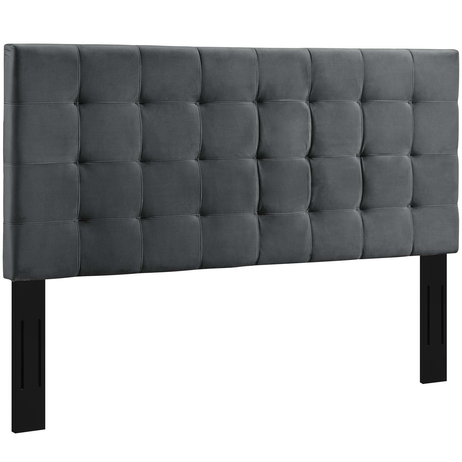 Modway Paisley Tufted Full / Queen Upholstered Performance Velvet Headboard | Headboards | Modishstore-3
