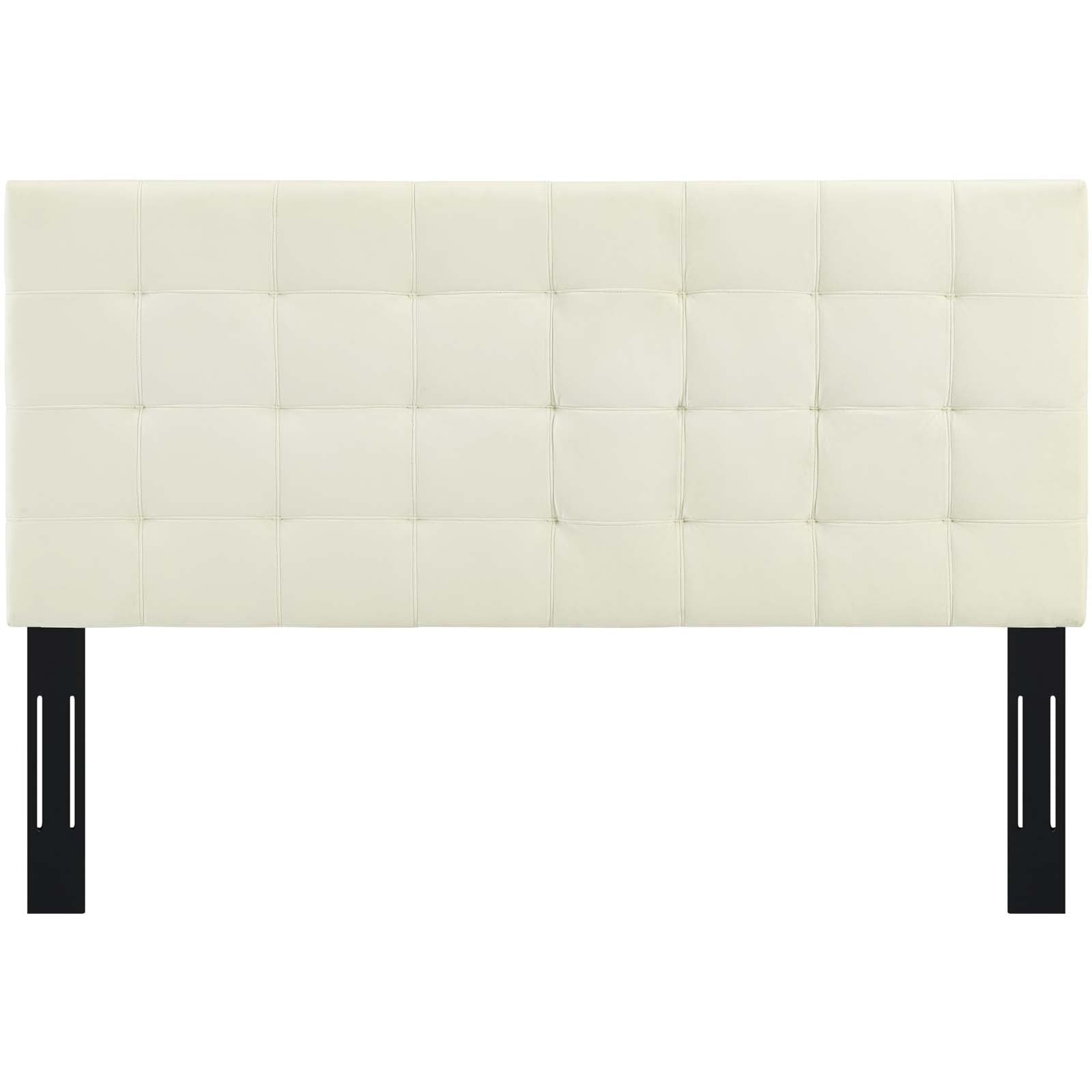 Modway Paisley Tufted Full / Queen Upholstered Performance Velvet Headboard | Headboards | Modishstore-12