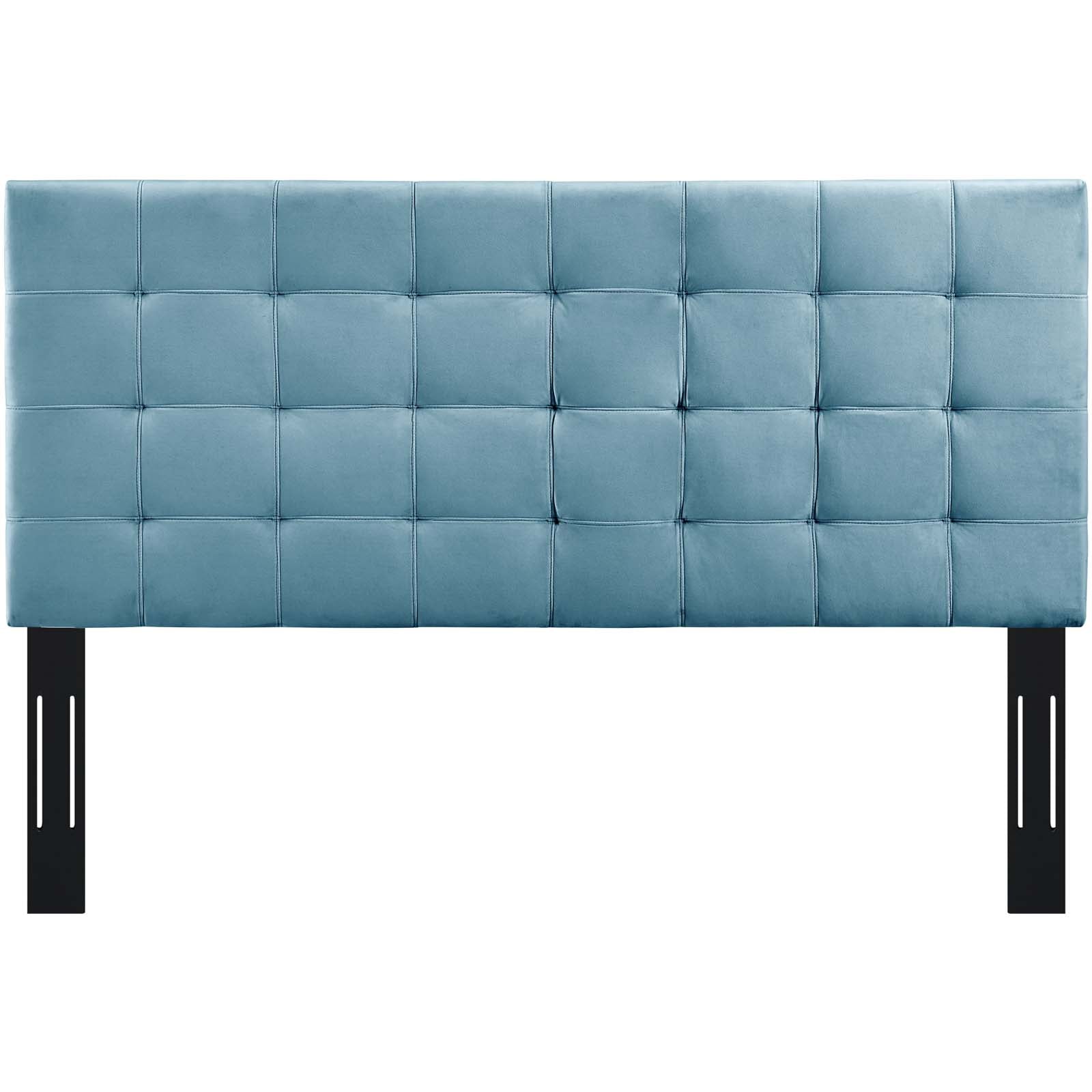 Modway Paisley Tufted Full / Queen Upholstered Performance Velvet Headboard | Headboards | Modishstore-14