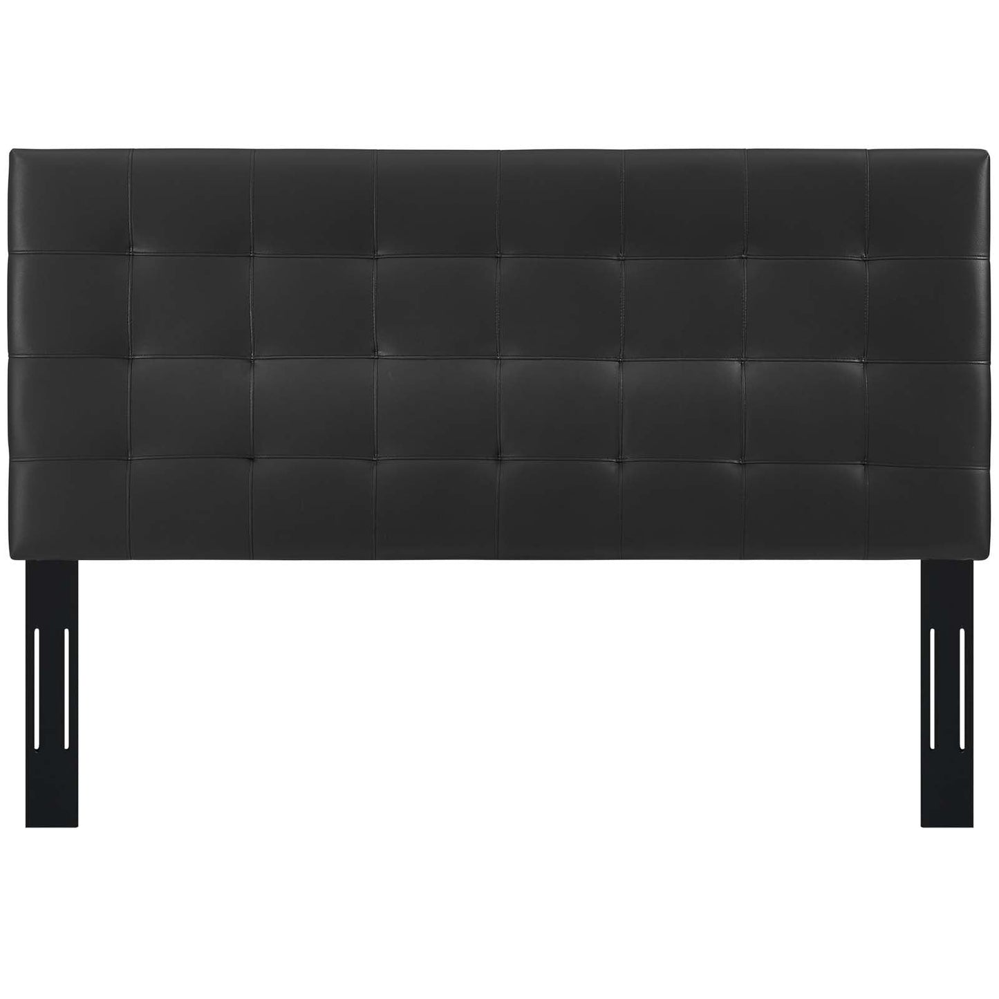 Modway Paisley Tufted Full / Queen Upholstered Faux Leather Headboard | Headboards | Modishstore-4