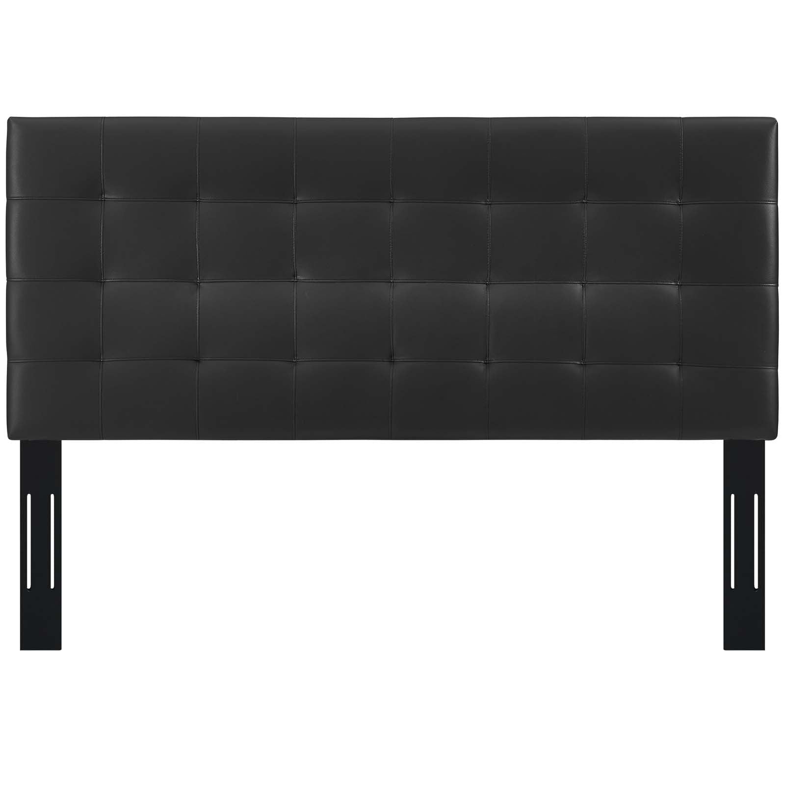 Modway Paisley Tufted Full / Queen Upholstered Faux Leather Headboard | Headboards | Modishstore-4