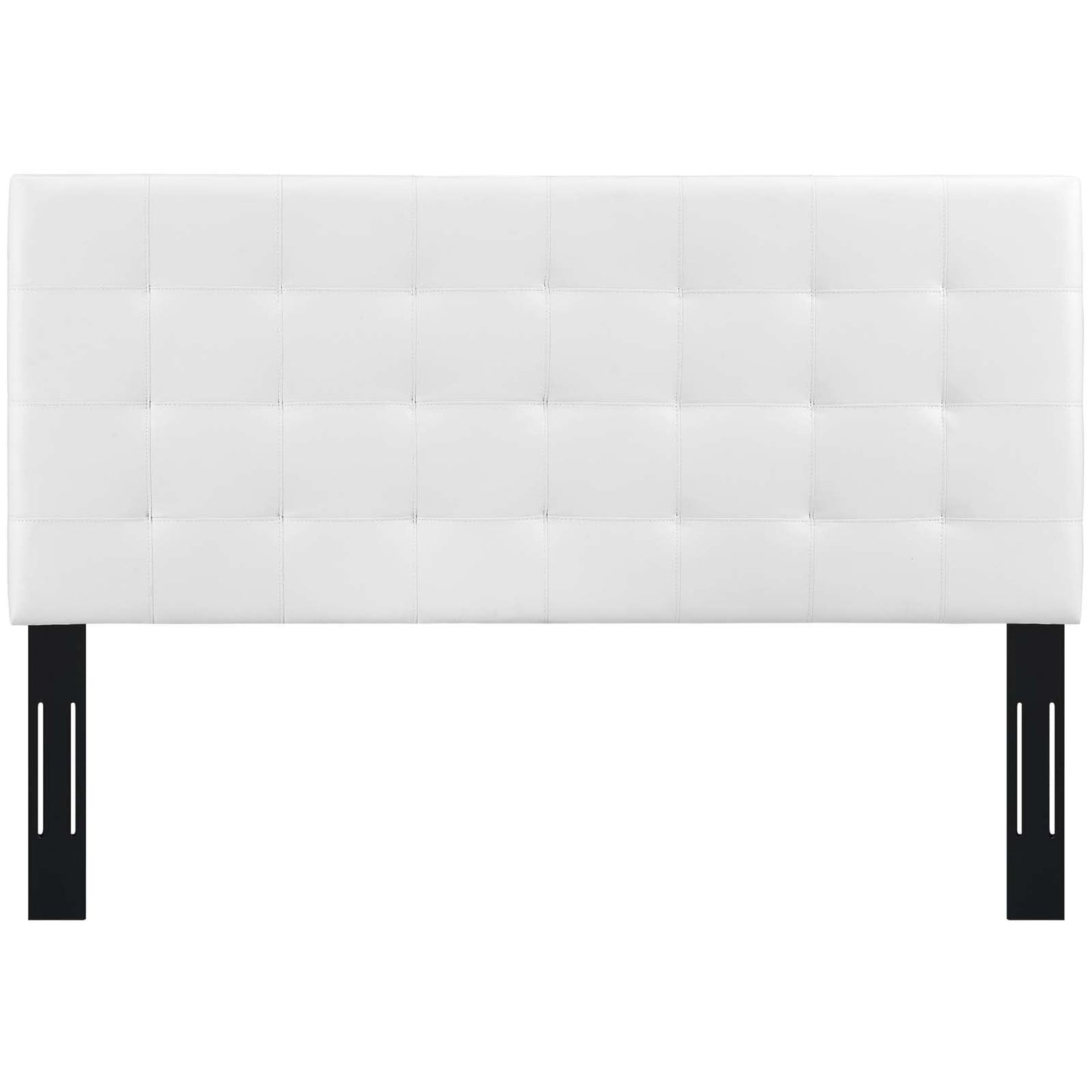 Modway Paisley Tufted King and California King Upholstered Faux Leather Headboard | Headboards | Modishstore-7