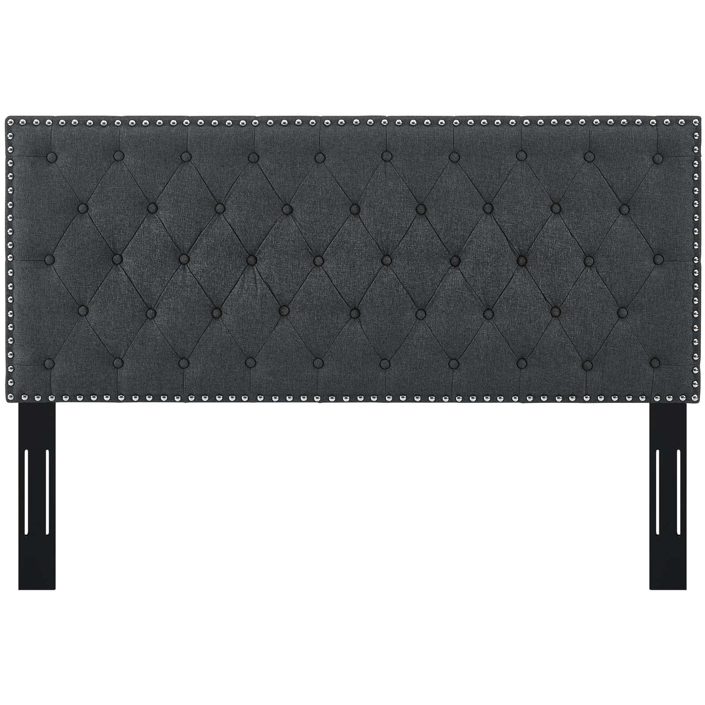 Modway Helena Tufted Twin Upholstered Linen Fabric Headboard | Headboards | 