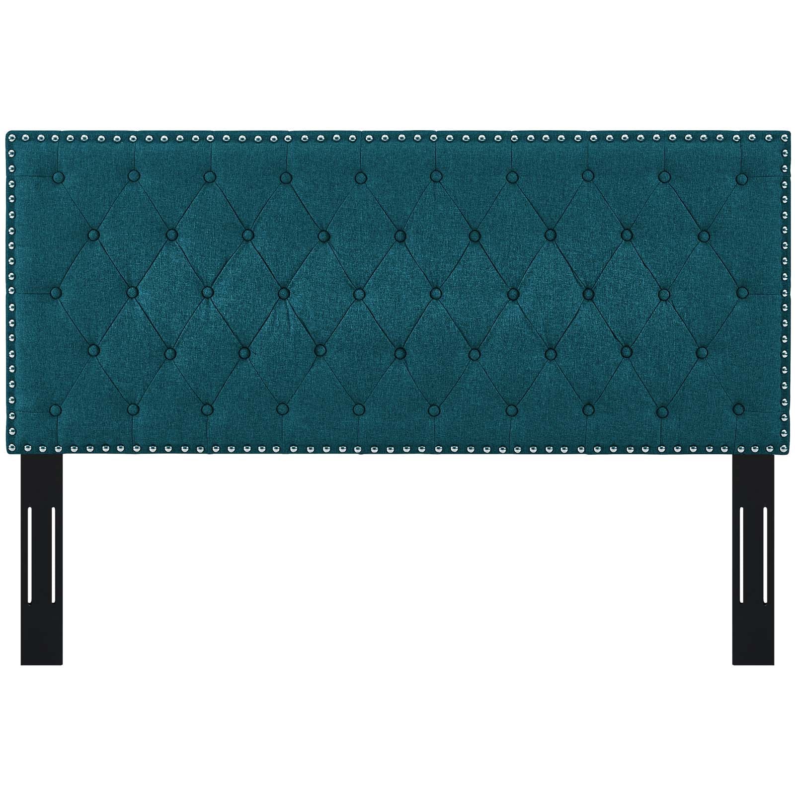 Modway Helena Tufted Twin Upholstered Linen Fabric Headboard | Headboards | 