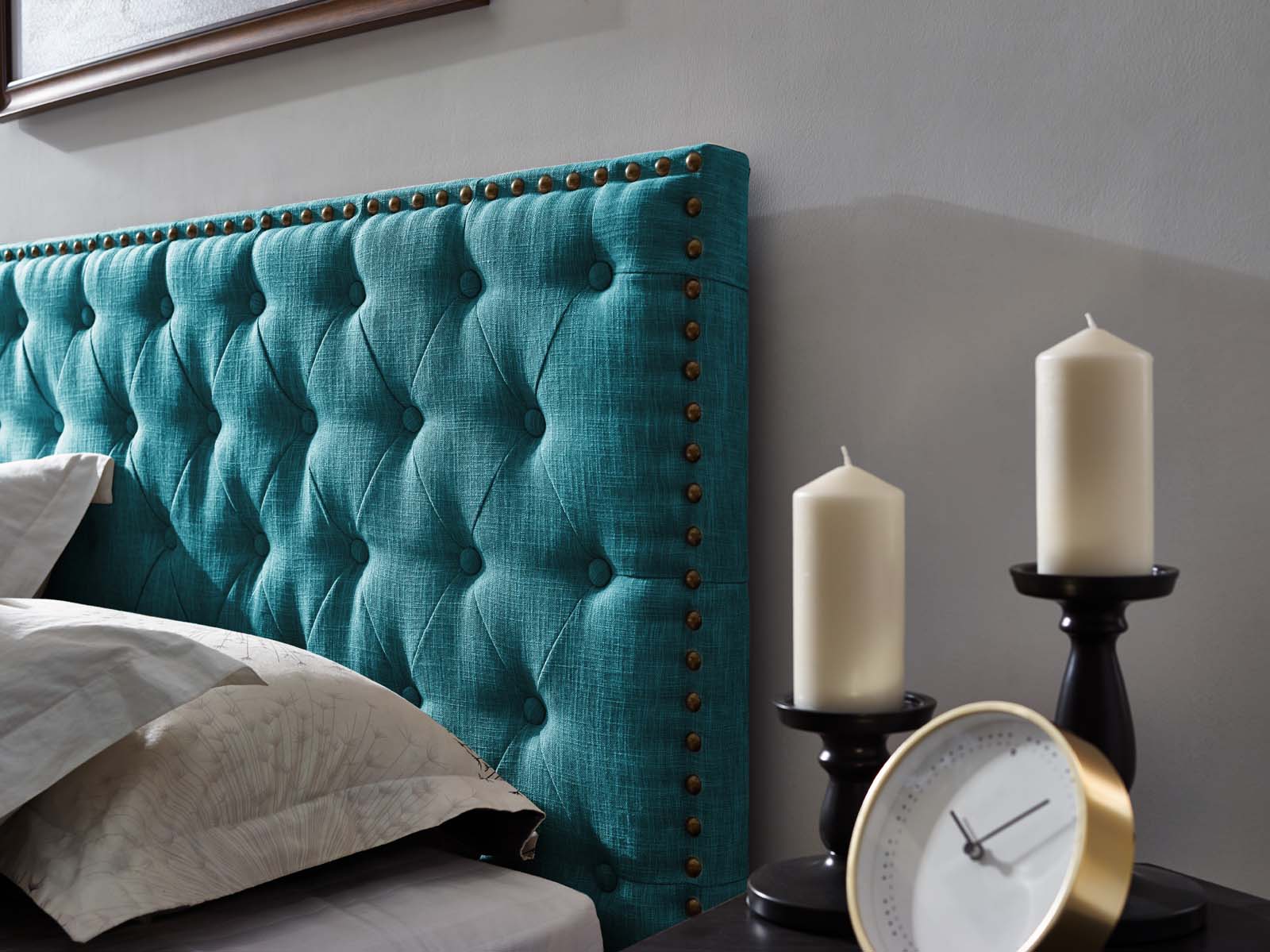 Modway Helena Tufted Twin Upholstered Linen Fabric Headboard | Headboards | 