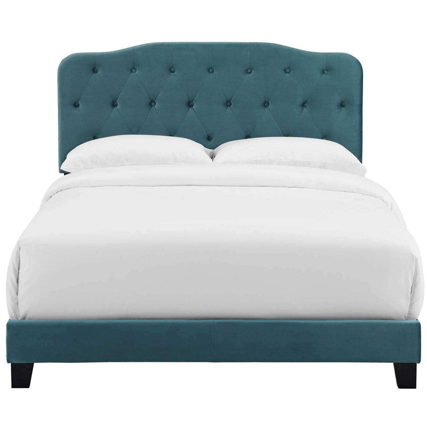 Amelia Twin Performance Velvet Bed By Modway - MOD-5862 | Beds - 5