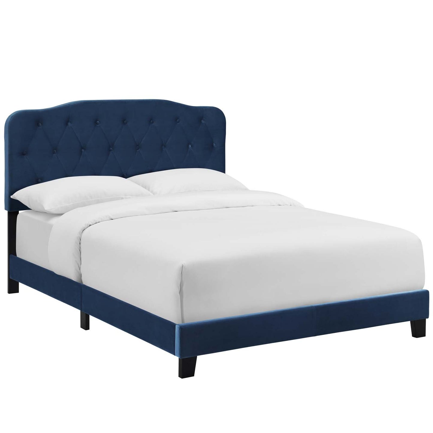 Modway Amelia Queen Performance Velvet Bed
