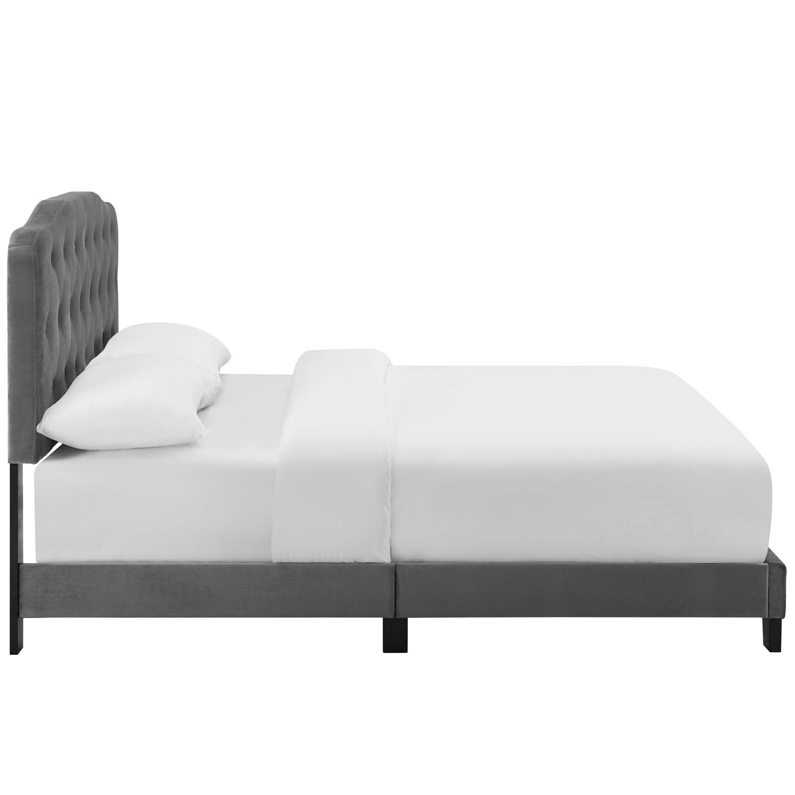 Amelia King Performance Velvet Bed By Modway - MOD-5865 | Beds - 4