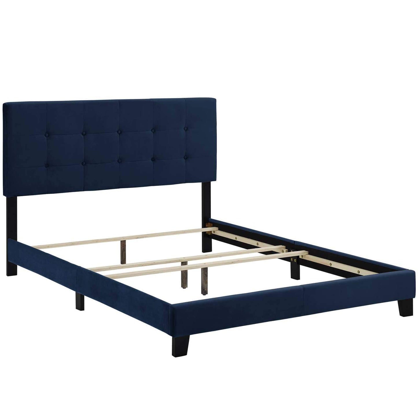 Modway Amira Queen Upholstered Velvet Bed