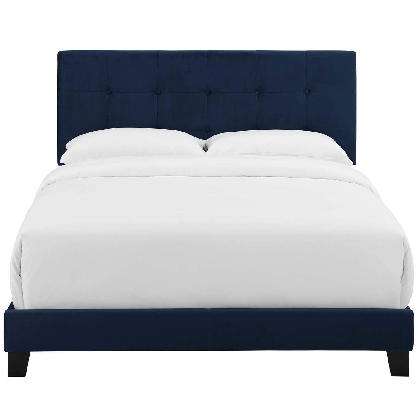 Modway Amira King Upholstered Velvet Bed