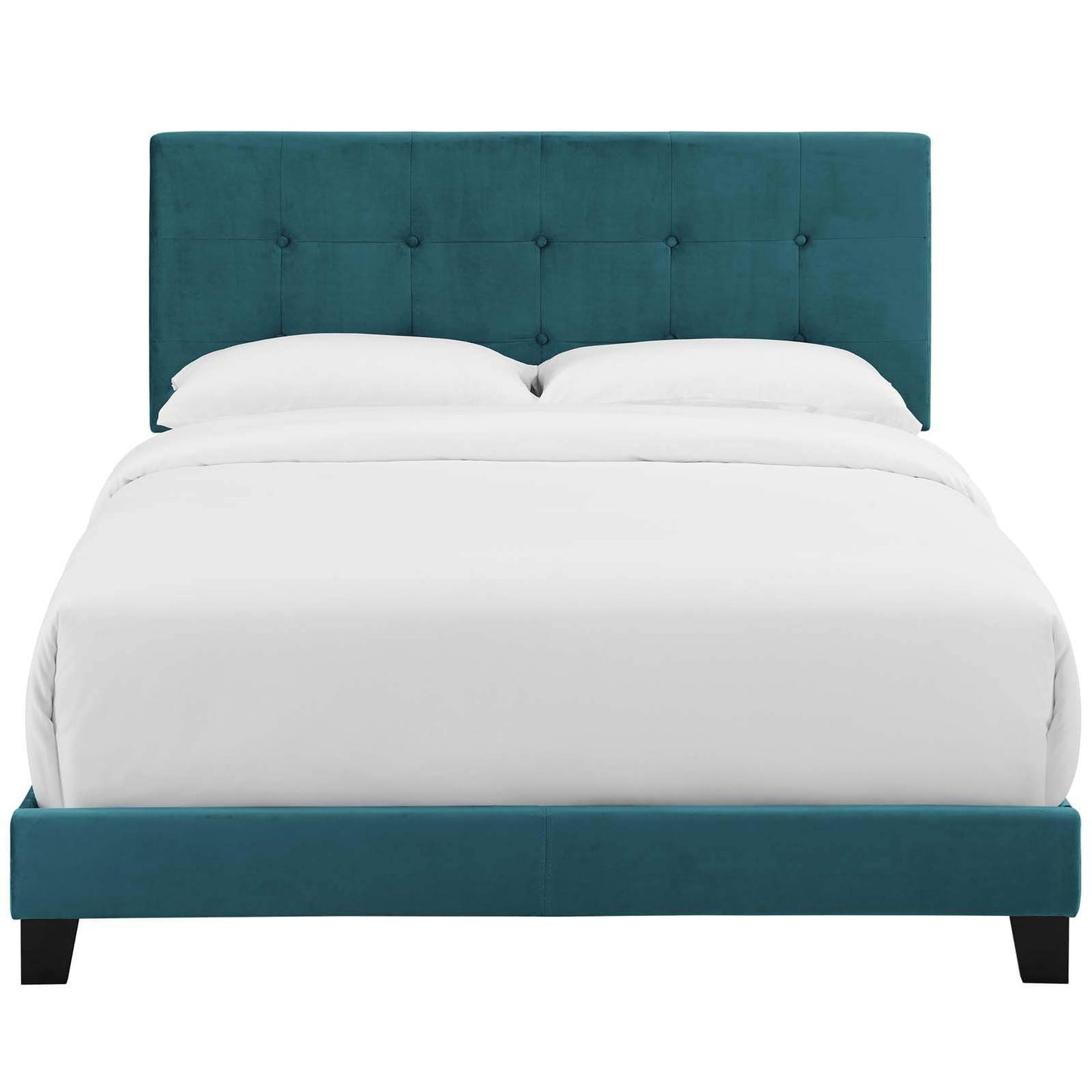 Modway Amira King Upholstered Velvet Bed