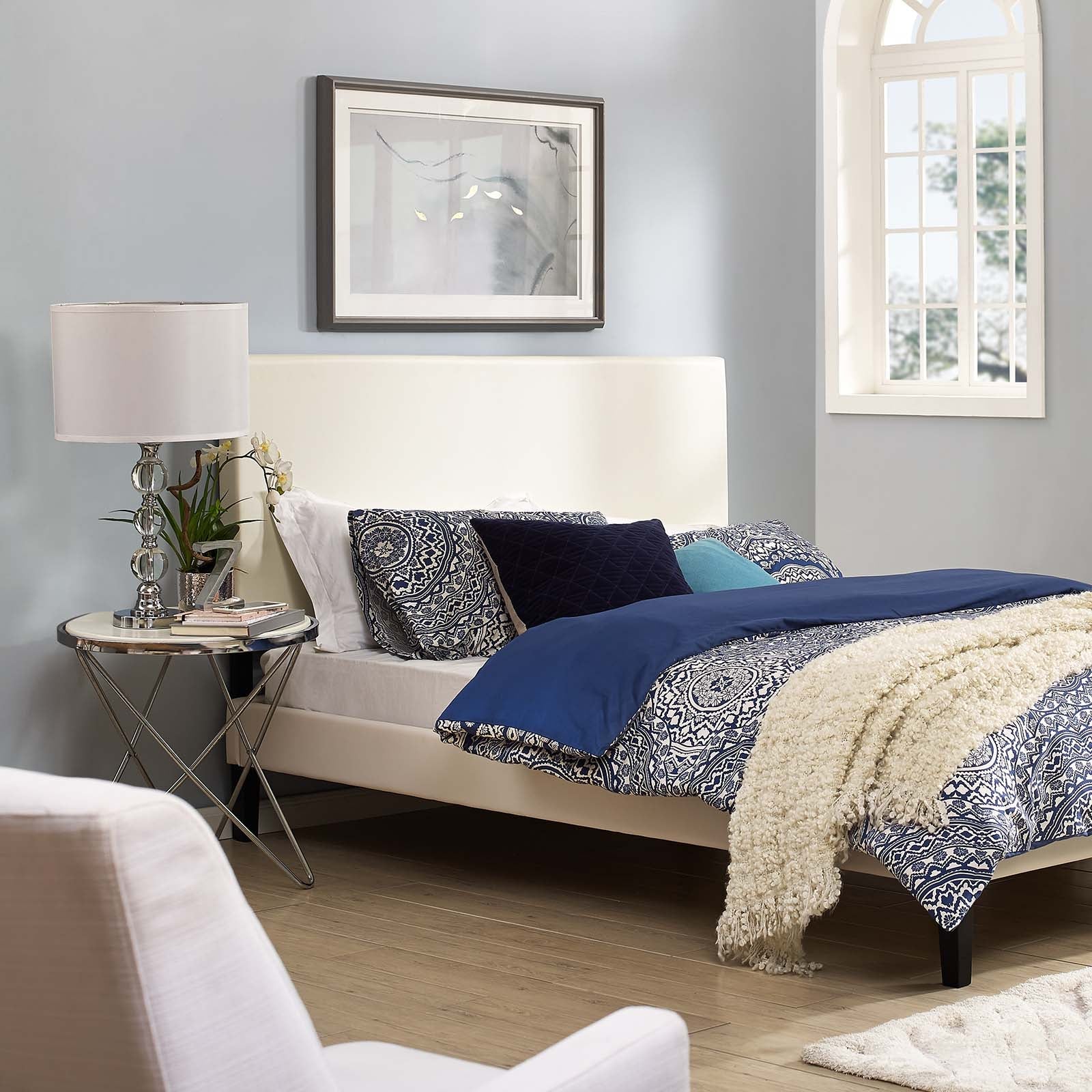 Modway Taylor King and California King Upholstered Faux Leather Headboard | Headboards | Modishstore