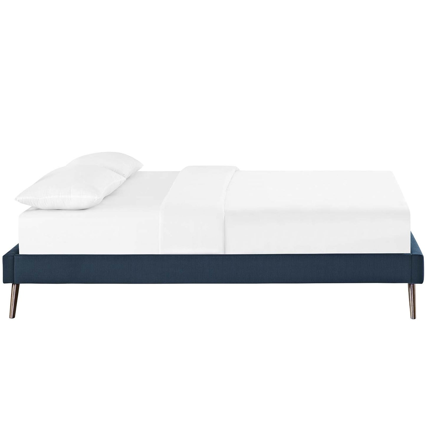 Modway Loryn Full Fabric Bed Frame with Round Splayed Legs