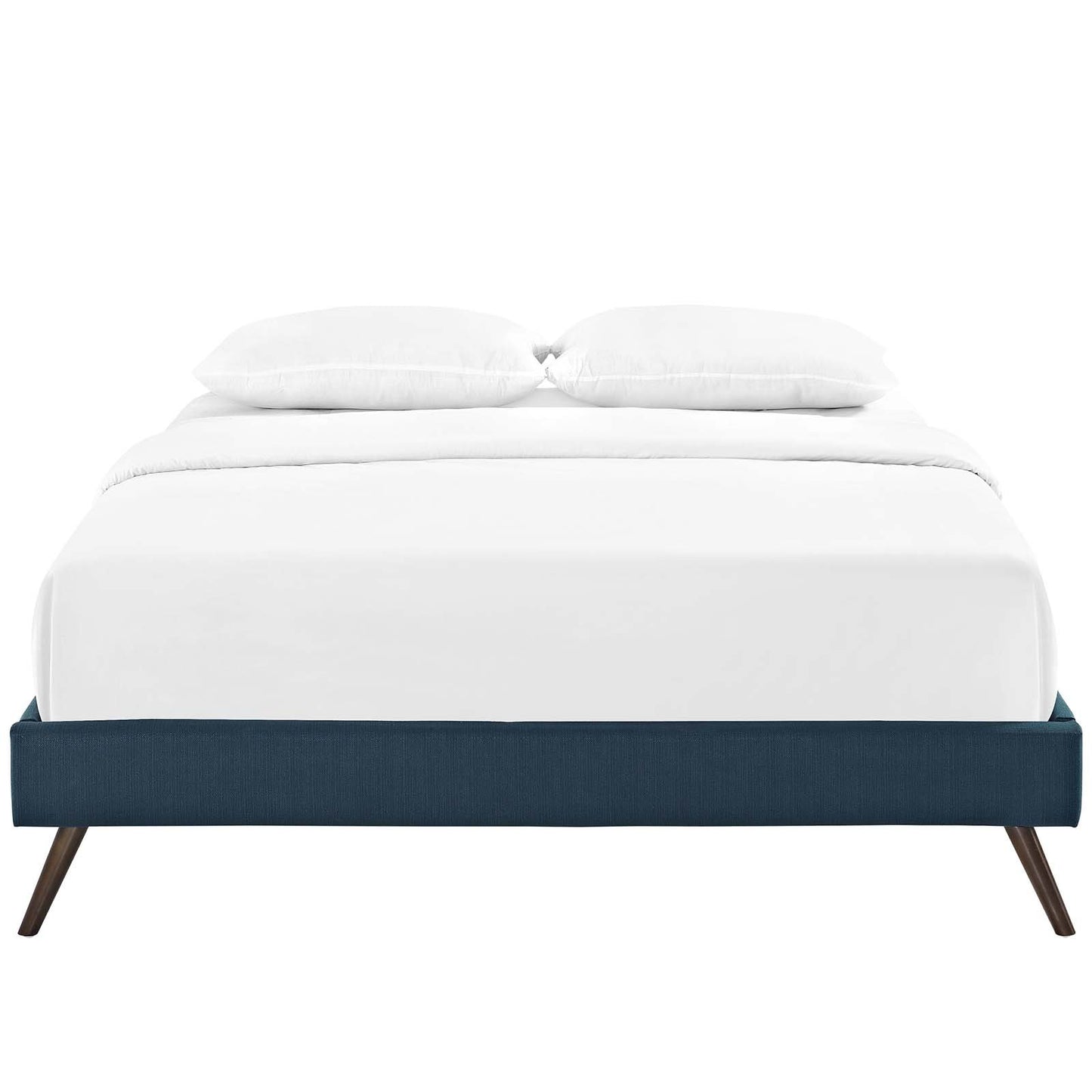 Modway Loryn Full Fabric Bed Frame with Round Splayed Legs