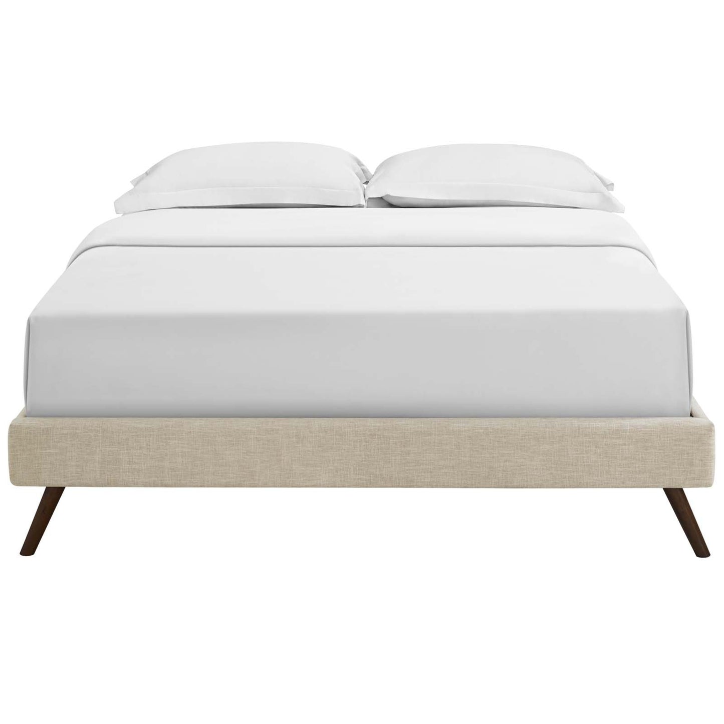 Modway Loryn Full Fabric Bed Frame with Round Splayed Legs
