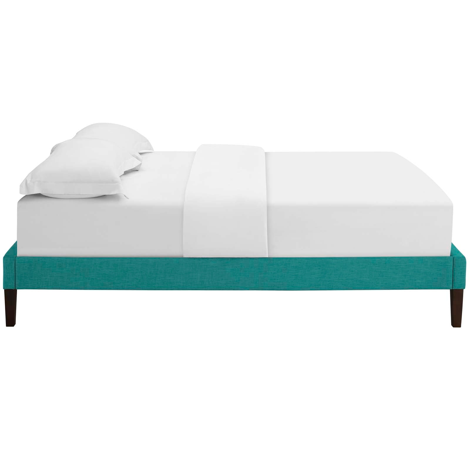 Tessie King Fabric Bed Frame with Squared Tapered Legs By Modway - MOD-5901 | Beds | Modishstore - 10