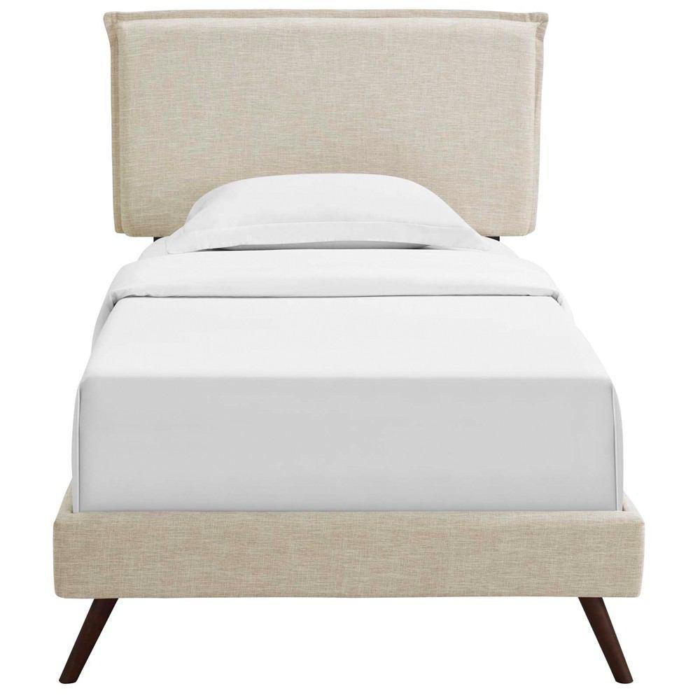 Modway Amaris Twin Fabric Platform Bed