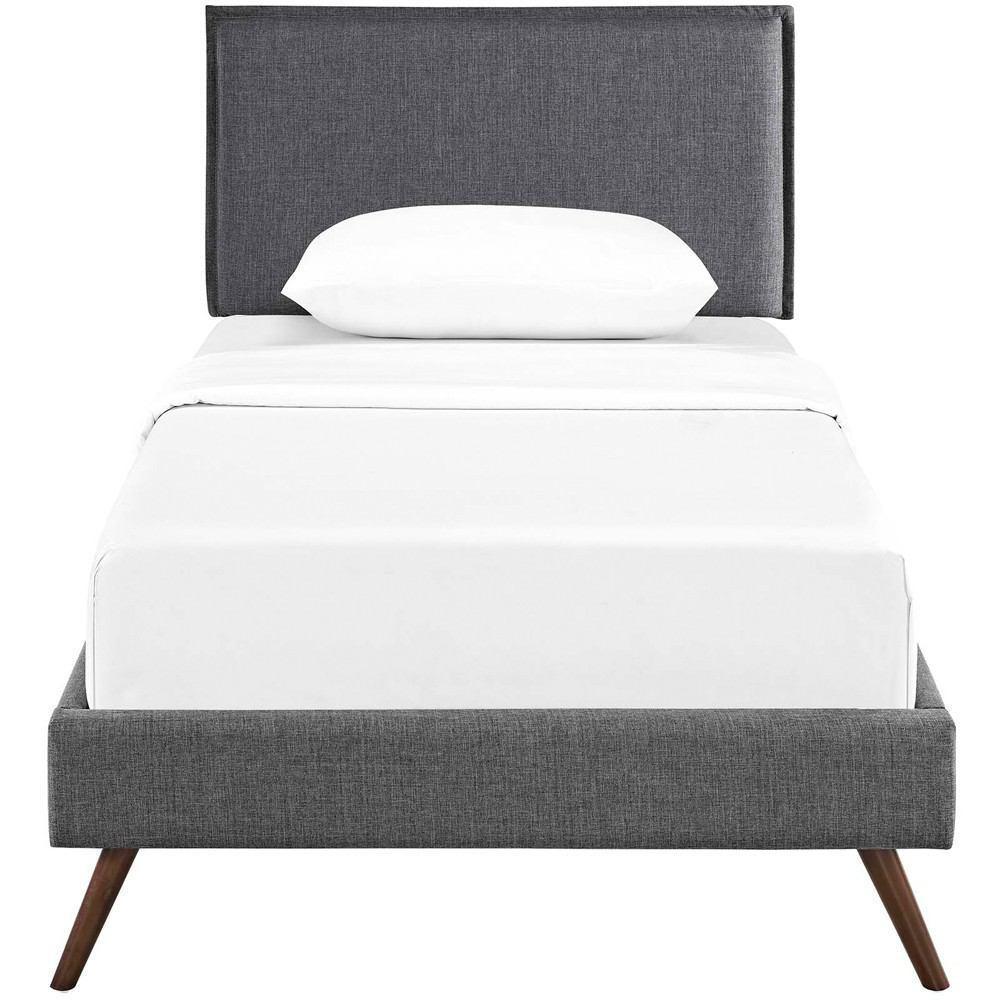 Modway Amaris Twin Fabric Platform Bed