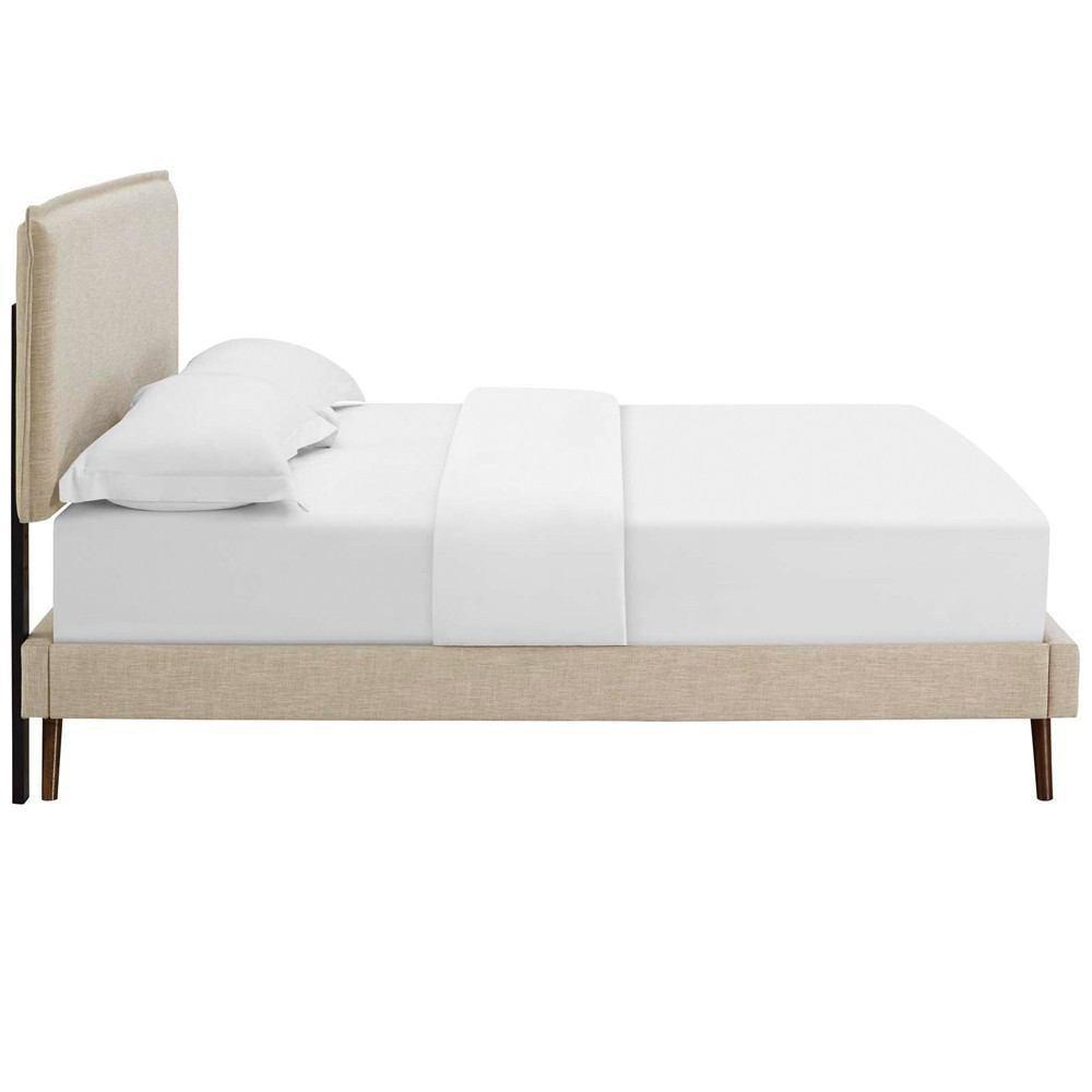 Modway Amaris Queen Fabric Platform Bed