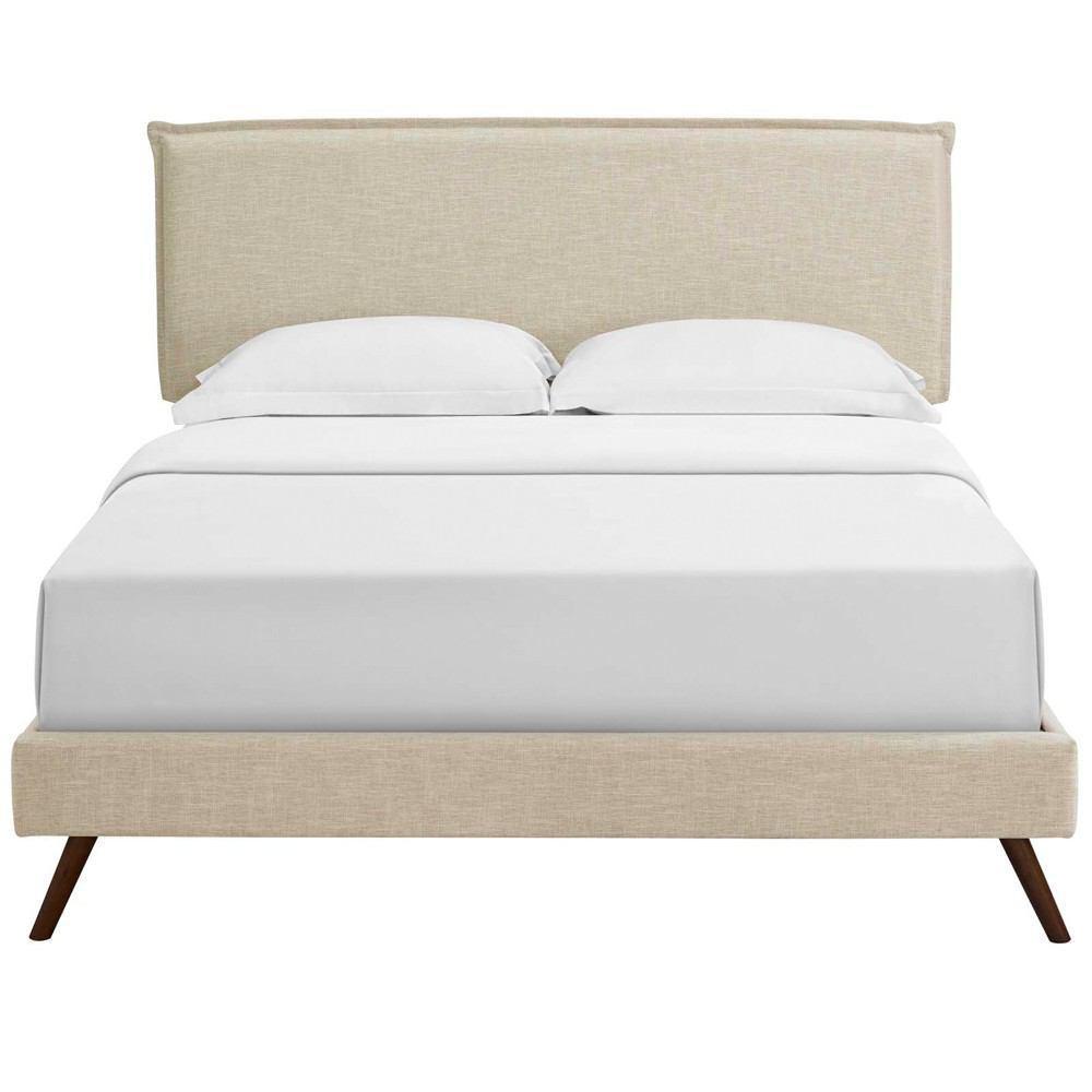 Modway Amaris Queen Fabric Platform Bed